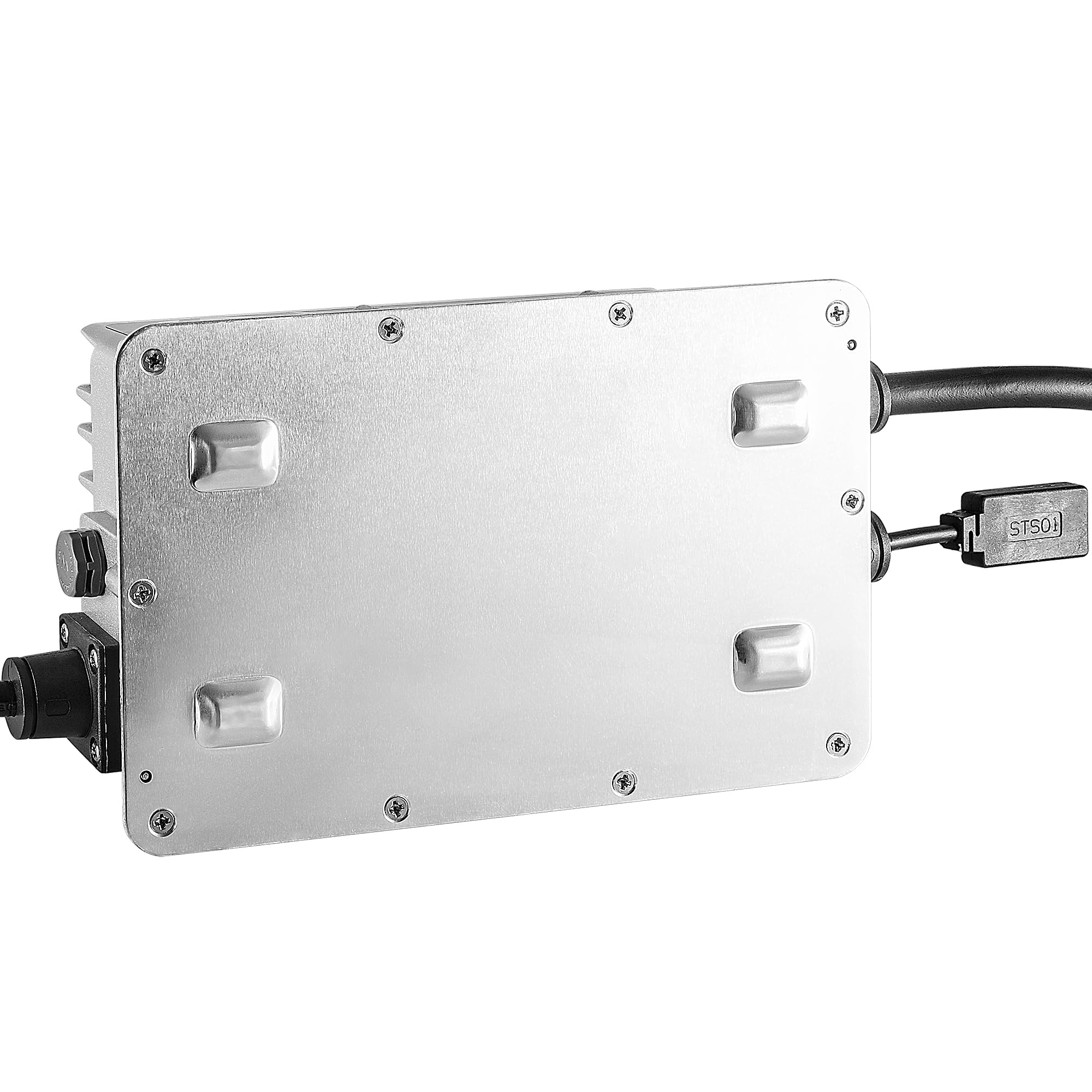 48V 15A Aluminum Golf Cart Battery Charger with 2-Pin Crowfoot Plug - Wide Voltage Input for 48V Golf Carts - Perfect for Home, Club & Course Charging Needs