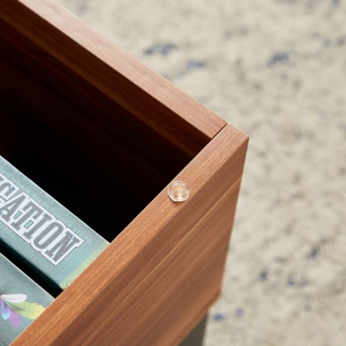 Lift Top Coffee Table - 15-Minute Quick Assembly, Multi-Functional Computer Desk with Wood Grain Finish & Sturdy Steel Legs, Spacious Storage, Adjustable Height - Perfect for Small Apartments, Home Office, and Living Room