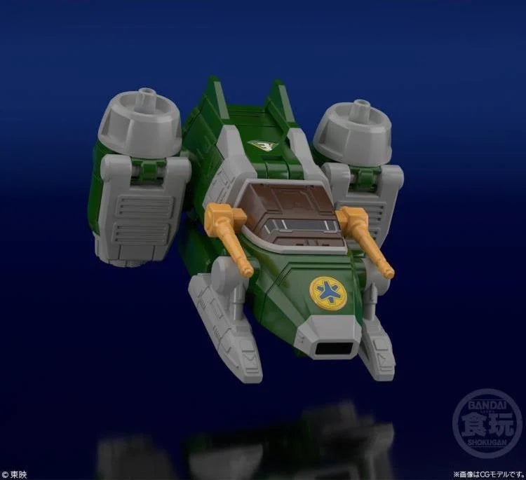 Bandai Shokugan Super MiniPla Power Rangers KyuuKyuu Sentai GoGoFive Victory Robo Model Kit - Collectible Action Figure for Fans & Display - Perfect for Gifts, Anime Collections, and Role-Playing Battles