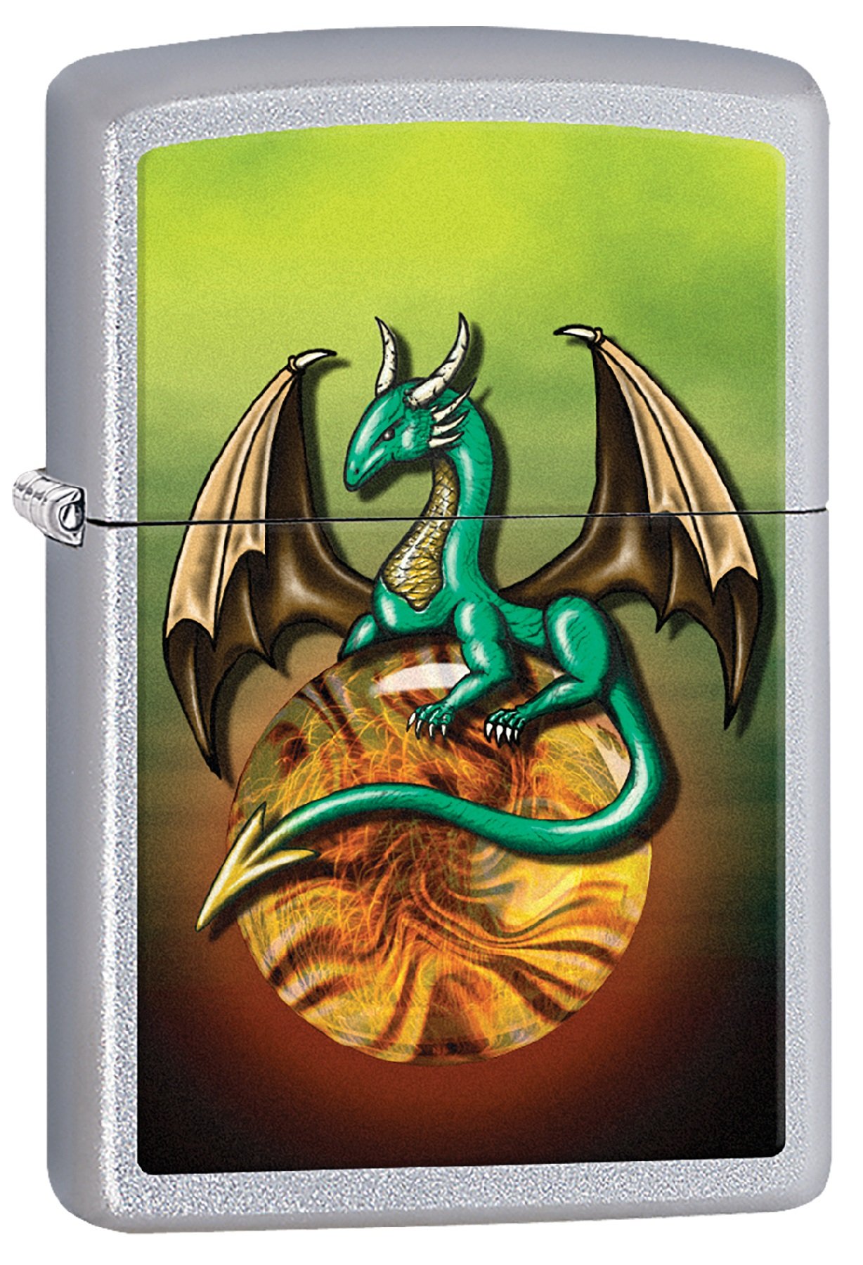 Custom Engraved Zippo Lighter with Baby Dragon Design - Personalized Gift for Men, Collectors & Smokers - Perfect for Birthdays, Anniversaries & Special Occasions