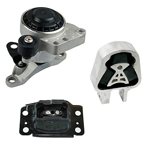 2013-2017 Ford Fusion & Lincoln MKZ 2.0L Turbo Engine Motor Mount and Transmission Mount Set - Compatible with A5767, A5800, A5603 - Smooth Ride & Reduced Vibration for Daily Driving & Performance Upgrades