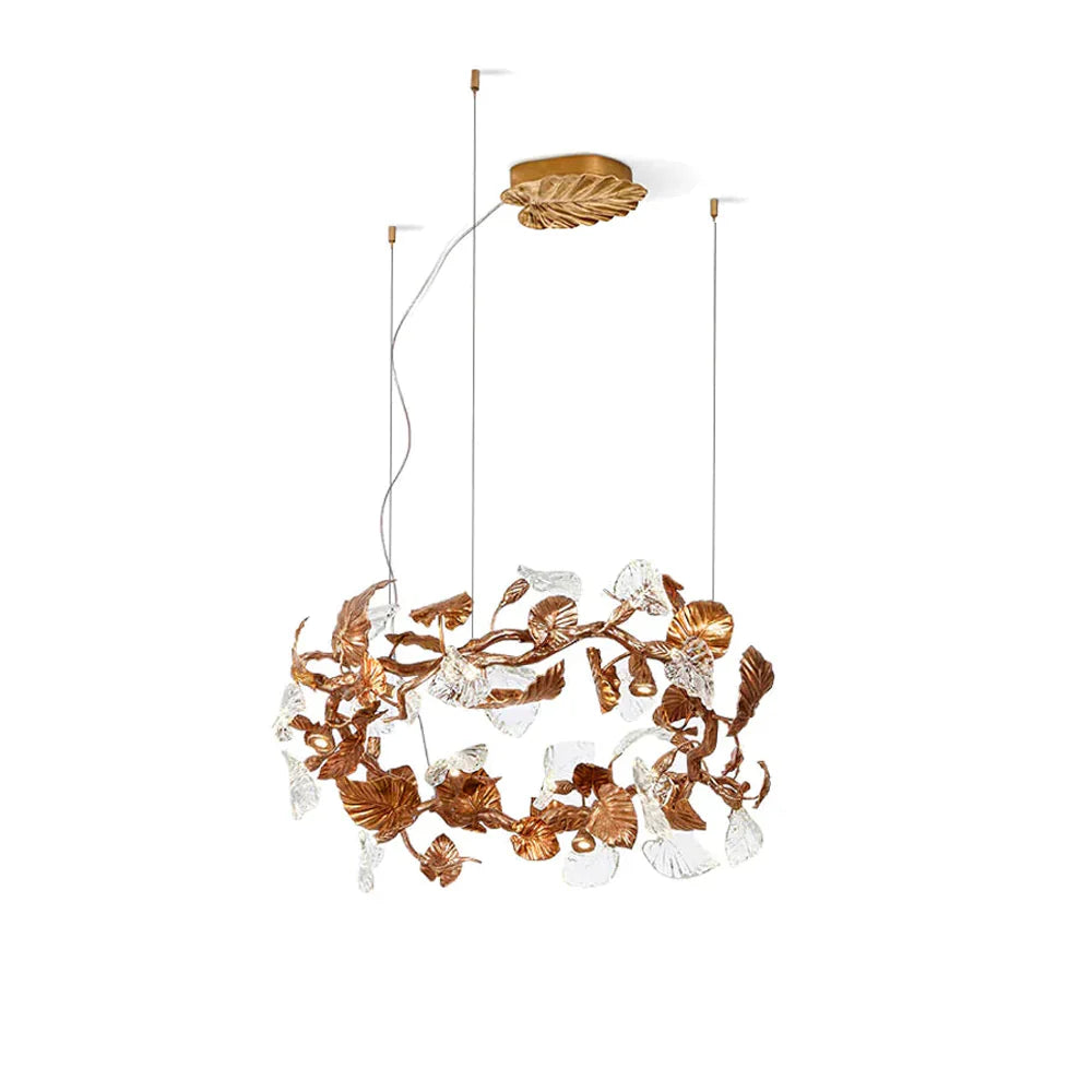 Calathea Modern Chandelier - Elegant LED Ceiling Light Fixture for Dining Room, Living Room & Bedroom | Energy Efficient Home Decor Lighting
