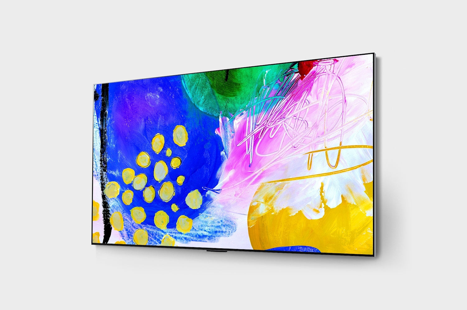 LG G2 65 Inch Evo Gallery Edition OLED TV (OLED65G26LA) - 4K Ultra HD Smart TV with AI ThinQ, Perfect for Home Theater & Living Room Entertainment