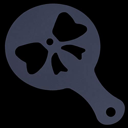 Premium Cappuccino Stencils - Lightweight Plastic Coffee Templates for Latte Art, Small Size Barista Tools for Home & Cafe Use - Perfect for Decorating Coffee, Cakes & Desserts