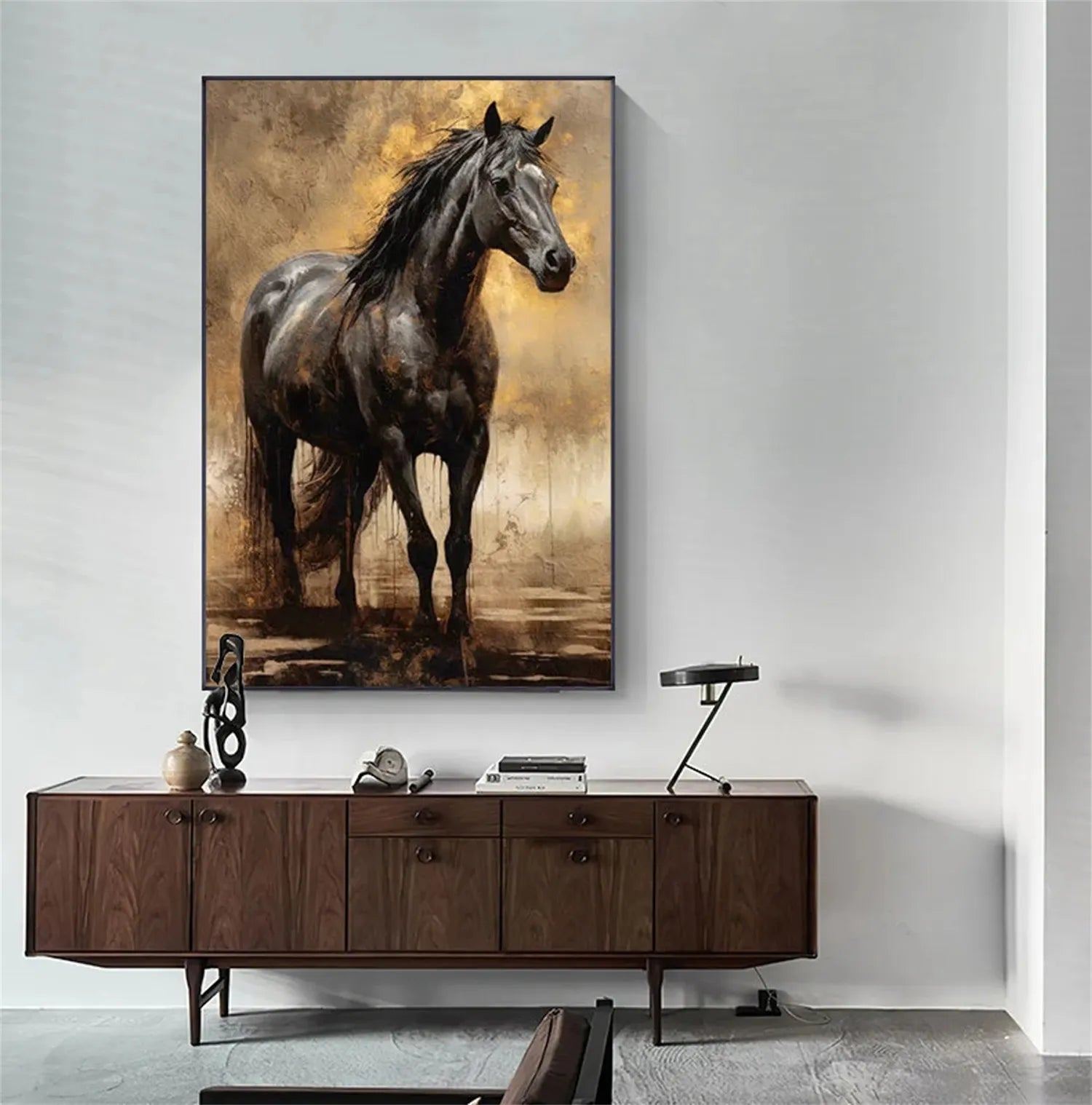 Animal Art Painting #AP056 - Handmade Wildlife Canvas Art for Home & Office Decor | Perfect for Living Room, Bedroom, and Gift Giving