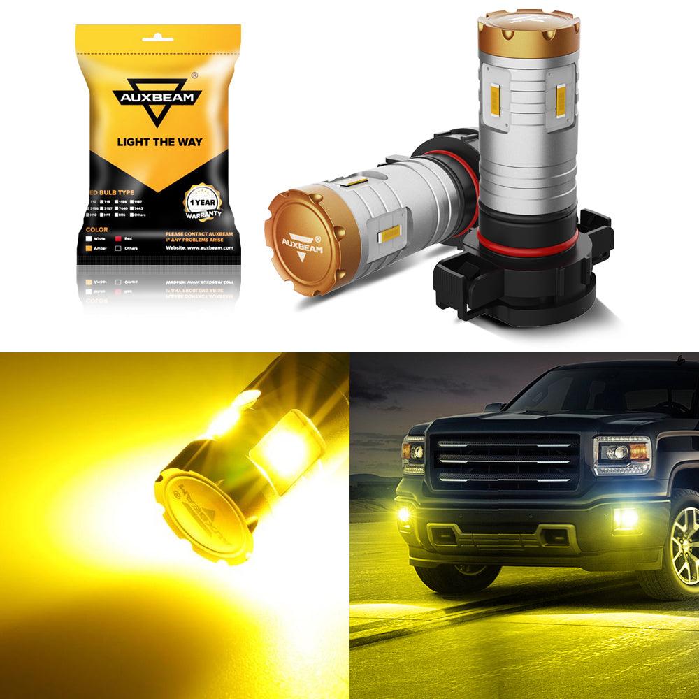 2007-2014 GMC Sierra 2500 HD LED Headlight Bulbs - 14000LM High/Low Beam Canbus Ready - Automotive Grade Lighting for Off-Road, Night Driving & Foggy Conditions