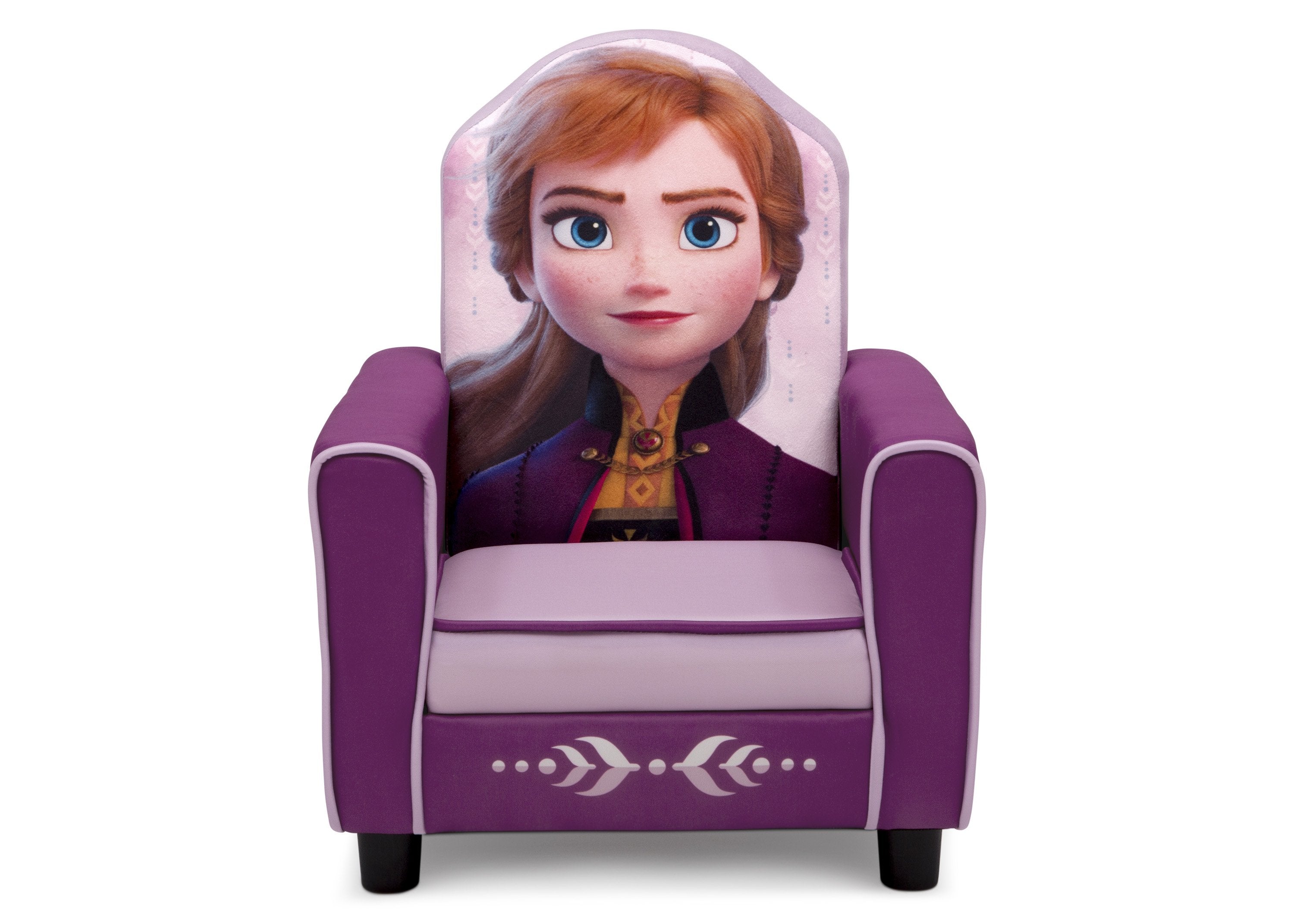 Frozen 2 Anna Kids Chair - Disney Princess Themed Upholstered Chair for Girls Bedroom, Playroom & Reading Nook | Perfect Gift for Frozen Fans