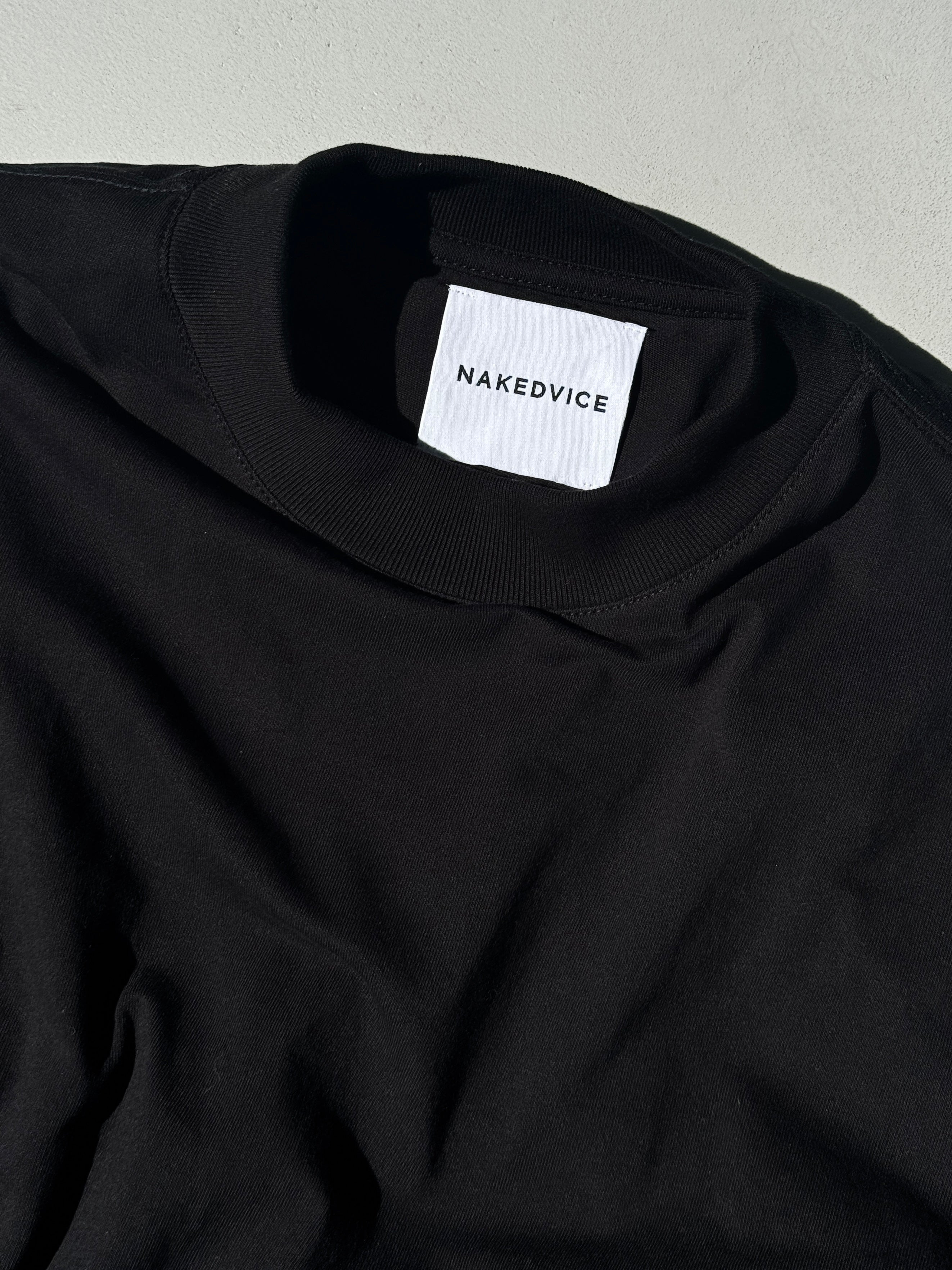 Premium Black Cotton T-Shirt for Men - THE ALEX - Soft Breathable Casual Tee | Perfect for Everyday Wear, Gym, and Street Style