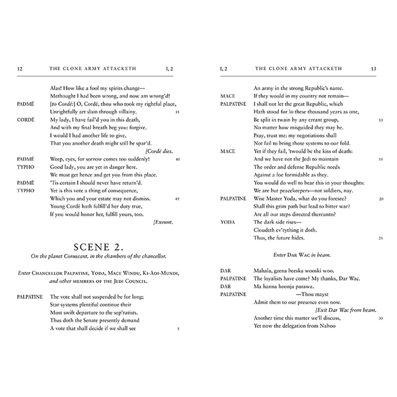 Star Wars Shakespearean Parody Book: William Shakespeare's The Clone Army Attacketh - Perfect for Sci-Fi Fans & Literature Lovers | Great for Gifts, Book Clubs & Star Wars Collectors