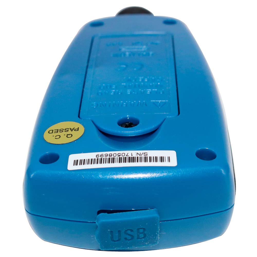 DT-156 Digital Coating Thickness Gauge Meter Tester 0-1250μm with Built-in Auto F/NF Probe - for Automotive, Metal, Paint & Industrial Quality Control
