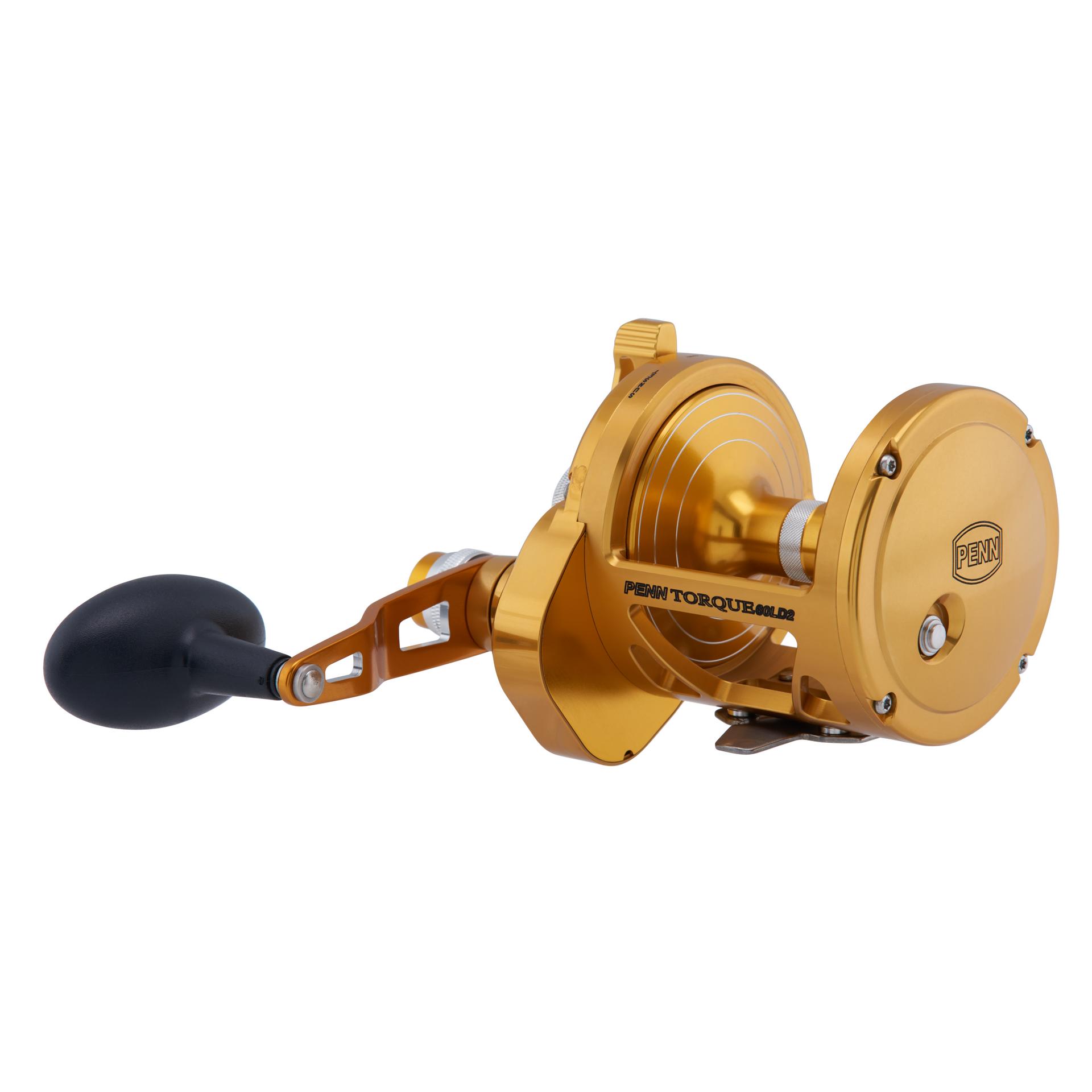 Torque® Lever Drag 2-Speed Conventional Fishing Reel - Saltwater & Freshwater Trolling Reel for Offshore & Inshore Fishing