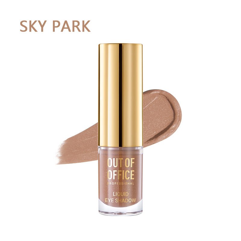 OUT OF OFFICE Airy Matte Liquid Eyeshadow - Long Lasting Waterproof Eye Makeup for Day & Night Wear - Perfect for Parties, Weddings and Everyday Glam