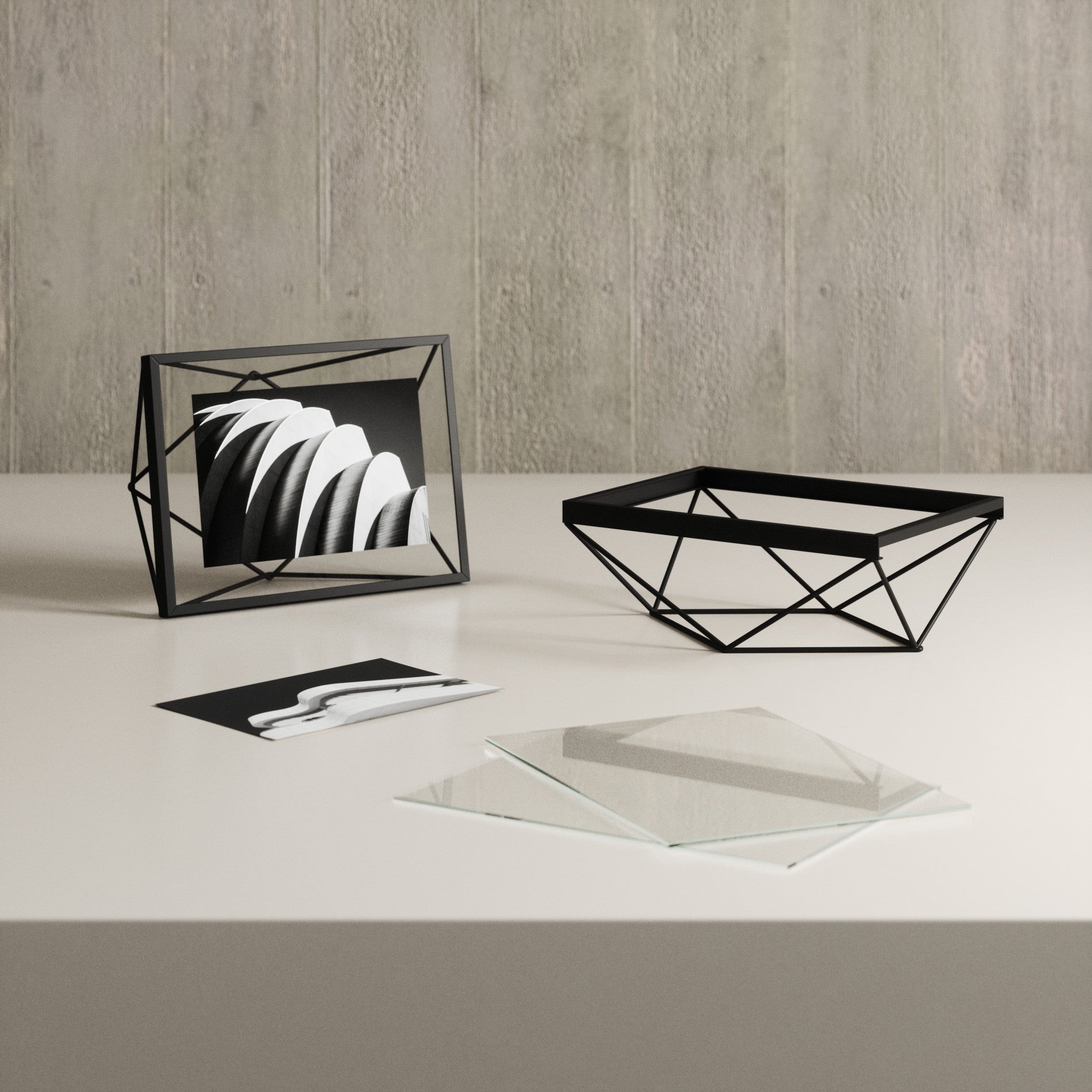 Prisma Picture Frame - Elegant Modern Photo Display for Wall & Tabletop - Perfect for Home Decor, Office, and Gift Giving