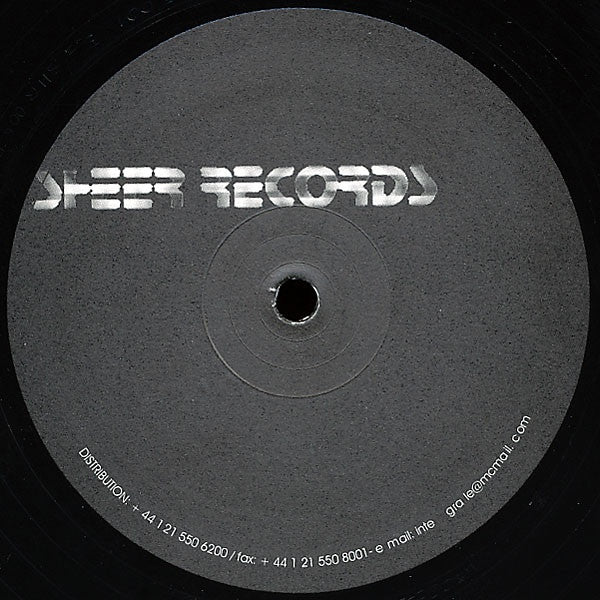 Anthony Vieira Steelworks Remixes 12 SHR006 - Electronic Dance Music Vinyl Record | Perfect for DJ Sets & Music Collectors