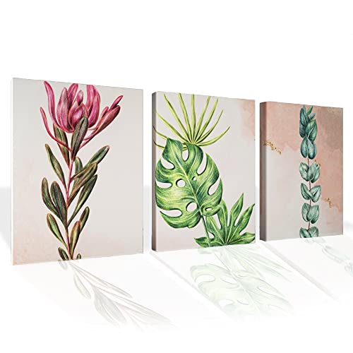 Painted Leaves Canvas