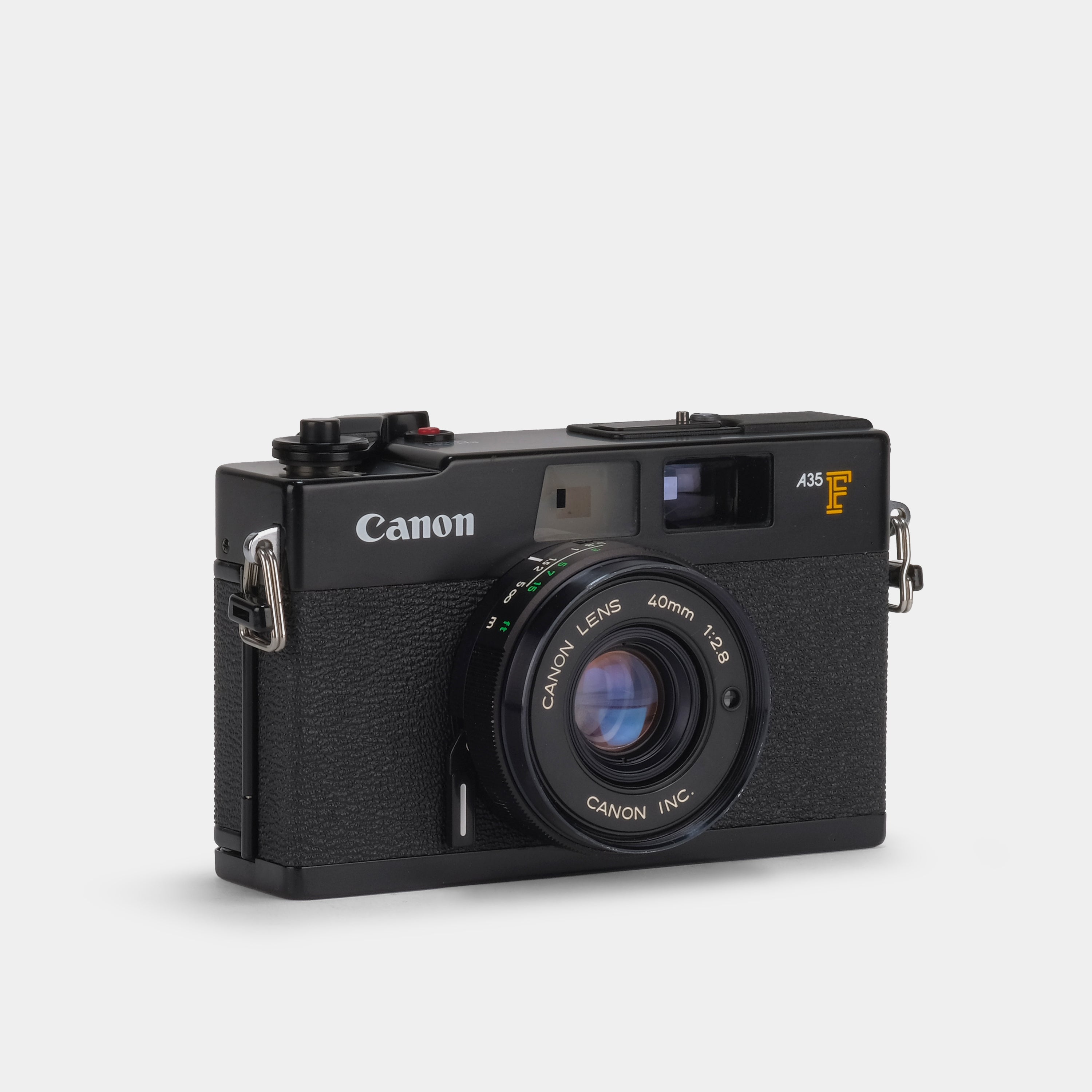 Canon A35F Rangefinder 35mm Film Camera - Vintage Compact Camera for Street Photography & Travel | Classic Film Photography Gear for Beginners & Enthusiasts