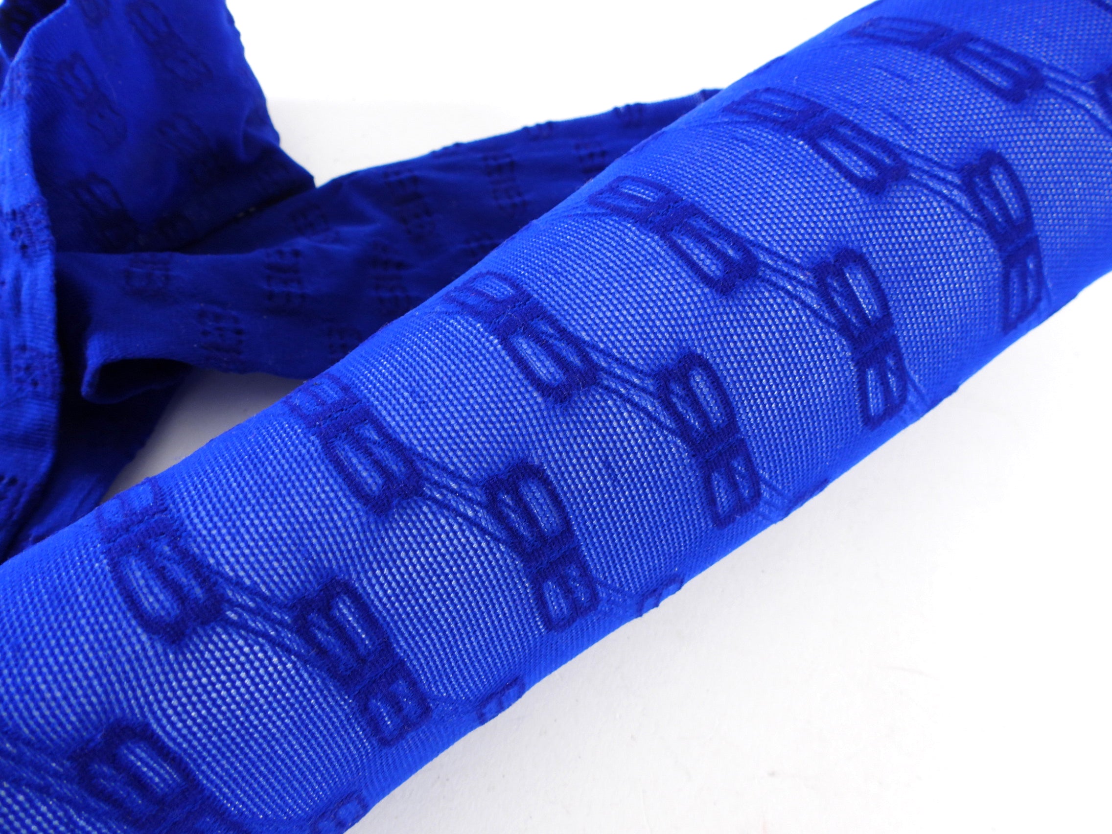 Balenciaga Blue Sheer BB Logo Tights for Women - High Waist Fashion Leggings | Perfect for Party, Night Out & Streetwear Style