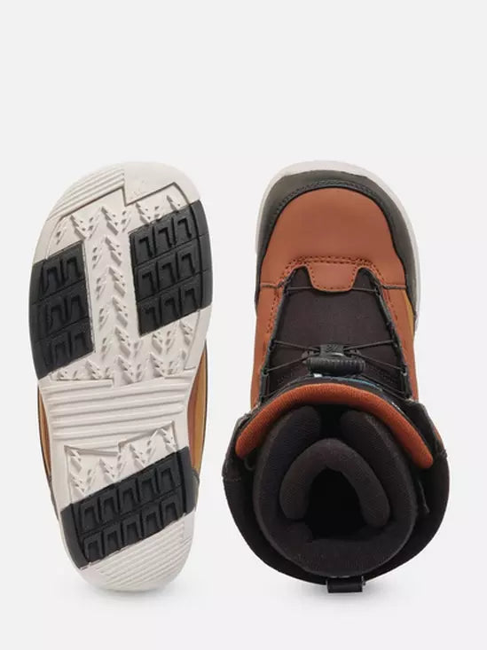 K2 You+H Youth Snowboard Bindings 2025 - Lightweight & Durable for Young Riders - Perfect for Freestyle & All-Mountain Snowboarding