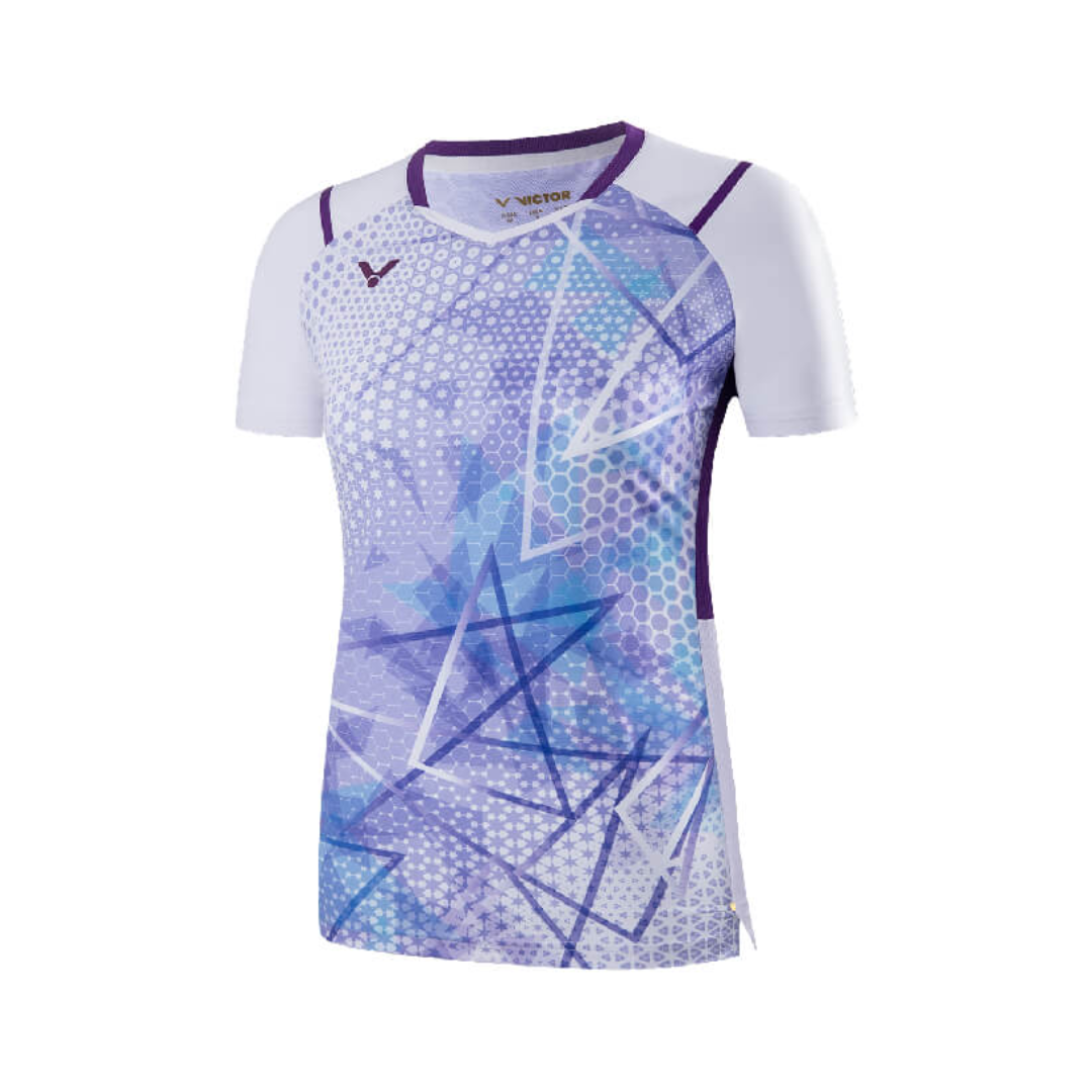 Victor T41001 Women's Performance Game Shirt - Breathable Moisture-Wicking Athletic Top for Volleyball, Basketball & Soccer - Perfect for Training & Competition