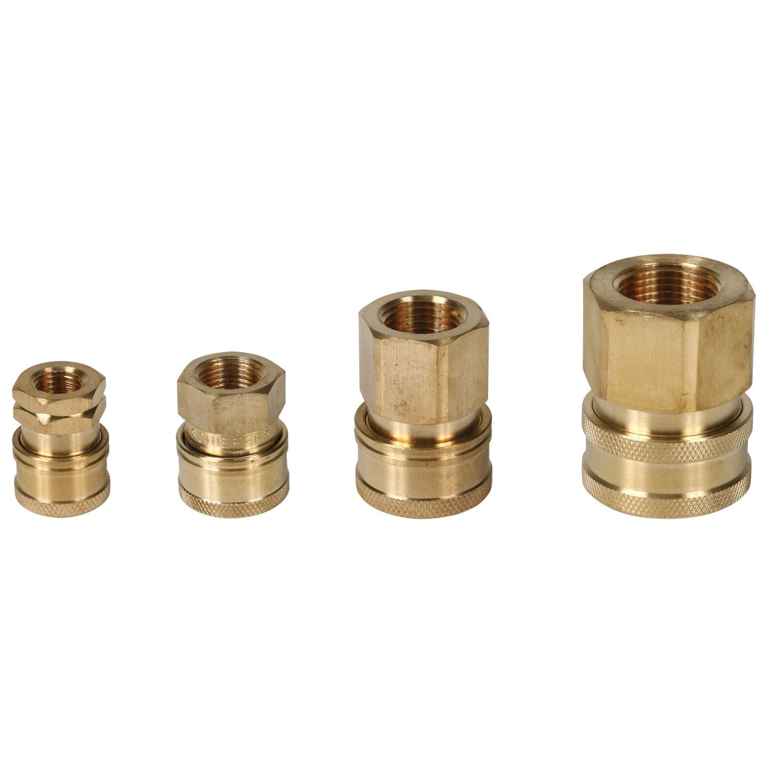 High-Quality Brass Sockets with Female Thread - Durable Plumbing & Industrial Fittings for Pipe Connections & Repairs