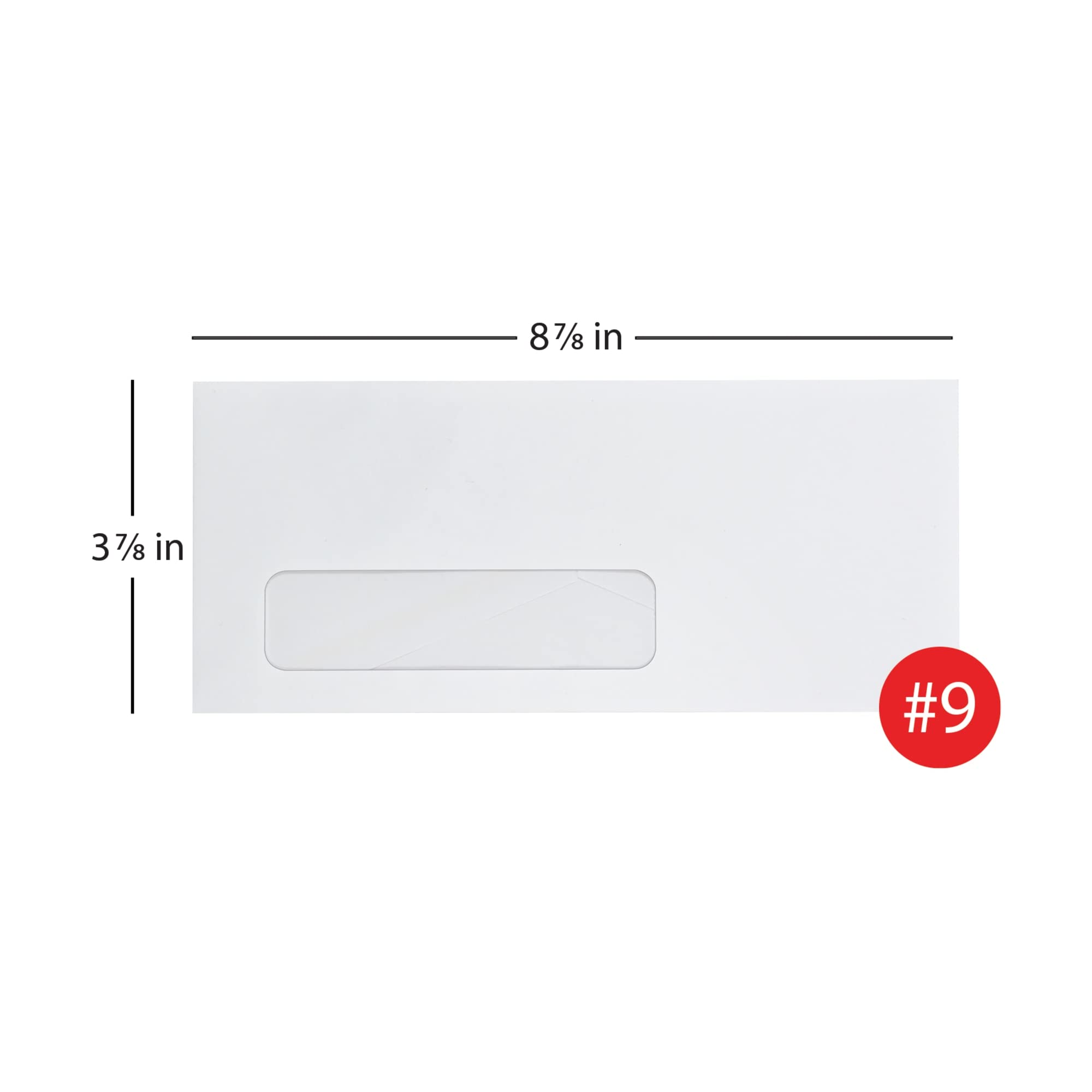 Office Depot® #9 Window Envelopes - 3 7/8