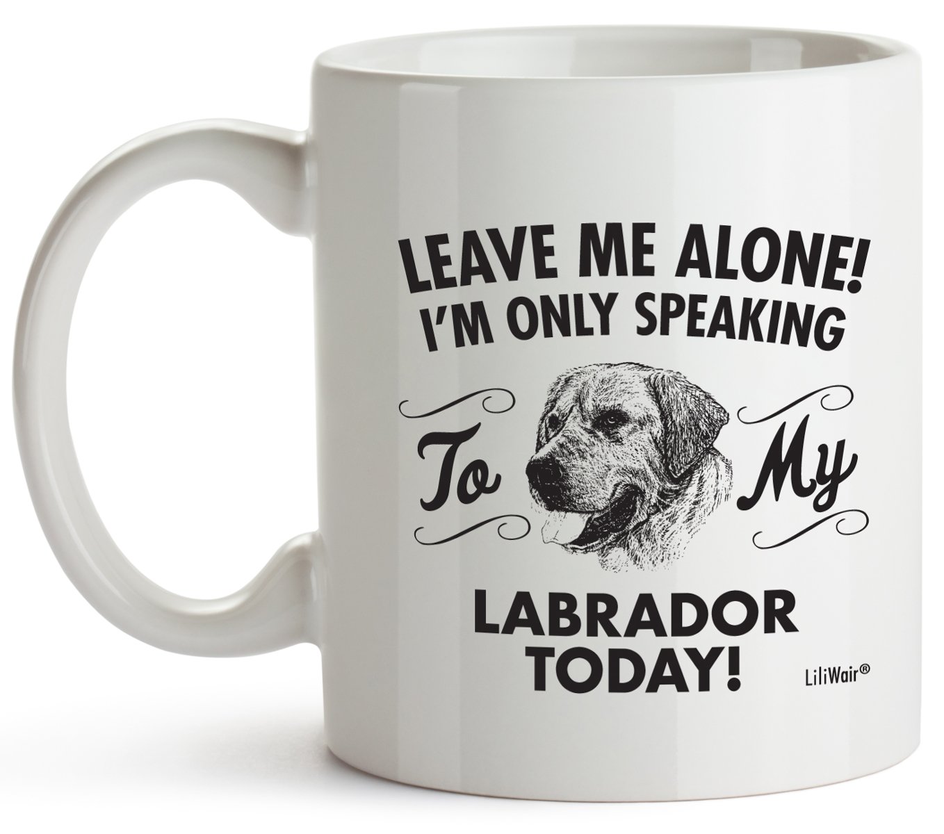 Funny Labrador Mom & Dad Coffee Mug - Best Christmas & Birthday Gift for Dog Lovers - Cute Labrador Retriever Themed Ceramic Cup for Home, Office & Pet Decor - Perfect for Coffee, Tea & Hot Drinks
