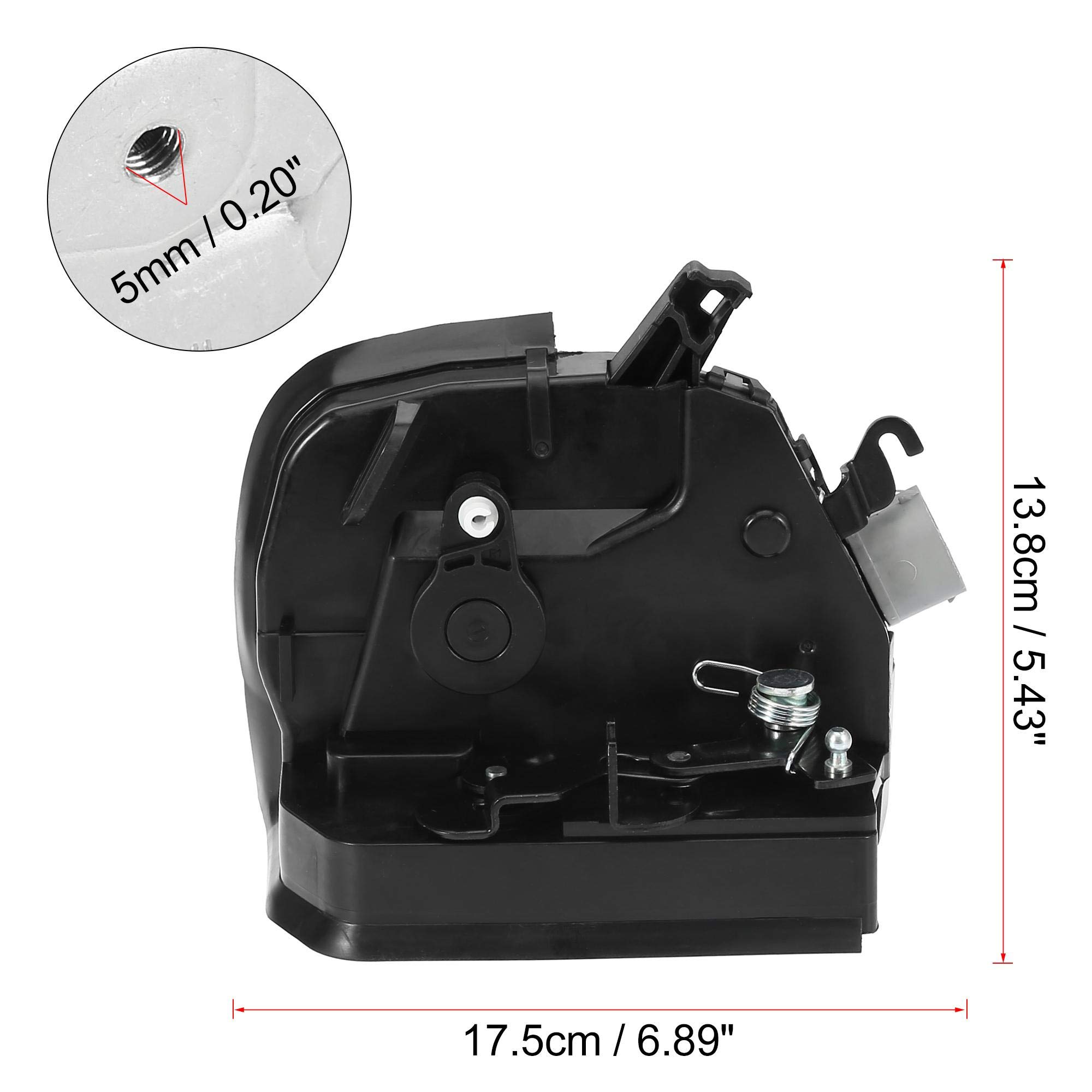 X AUTOHAUX Rear Right Door Lock Actuator 7 Pins 51228402602 for BMW X5 2000-2006 - Replacement Car Part for Smooth Door Locking & Unlocking | Perfect for DIY Auto Repair & Maintenance