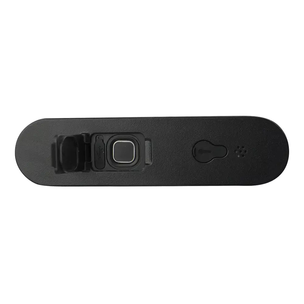High Security VM Fingerprint U Lock - Smart Bike Lock with Fingerprint & Key Access - Perfect for Bicycles, Motorcycles & Scooters - Indoor & Outdoor Use