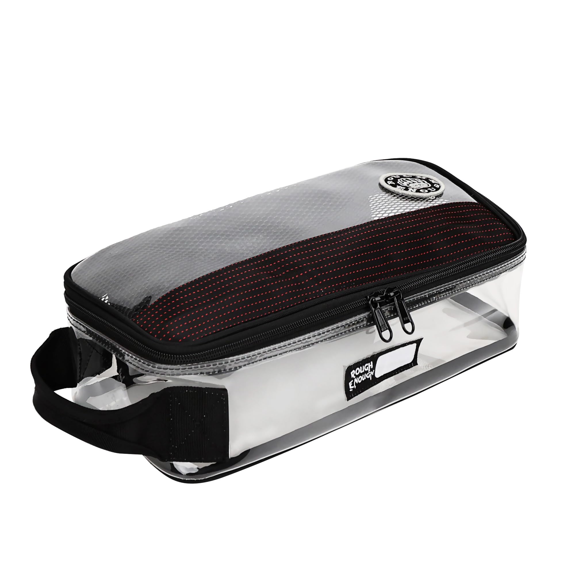 Large Clear Travel Toiletry Bag for Men - Shaving Kit Organizer, Medicine Case Pouch - Perfect for Gym, Camping & Business Trips