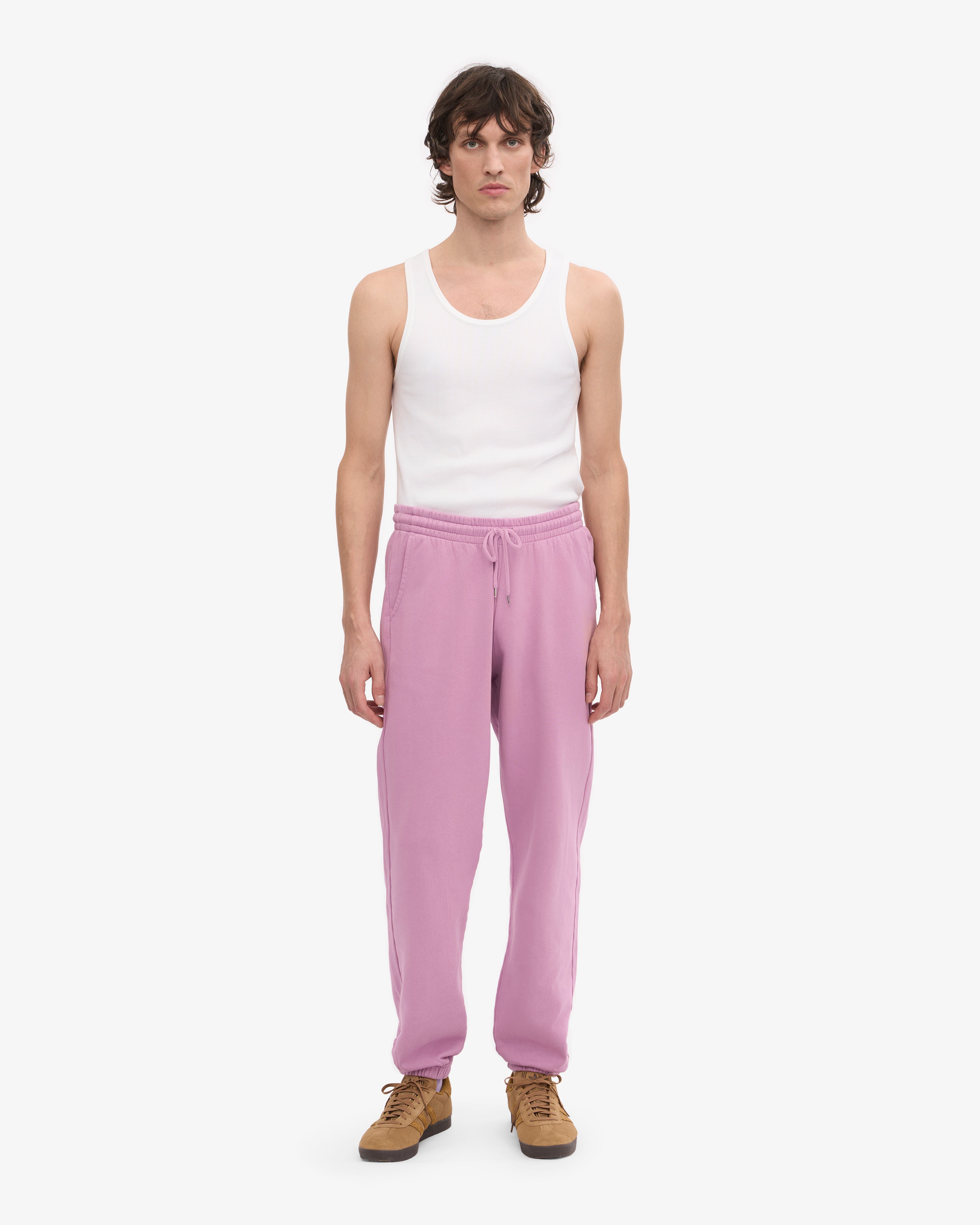 Organic Cotton Sweatpants for Women - Soft Cherry Blossom Print Lounge Pants - Perfect for Yoga, Home Relaxation & Casual Wear