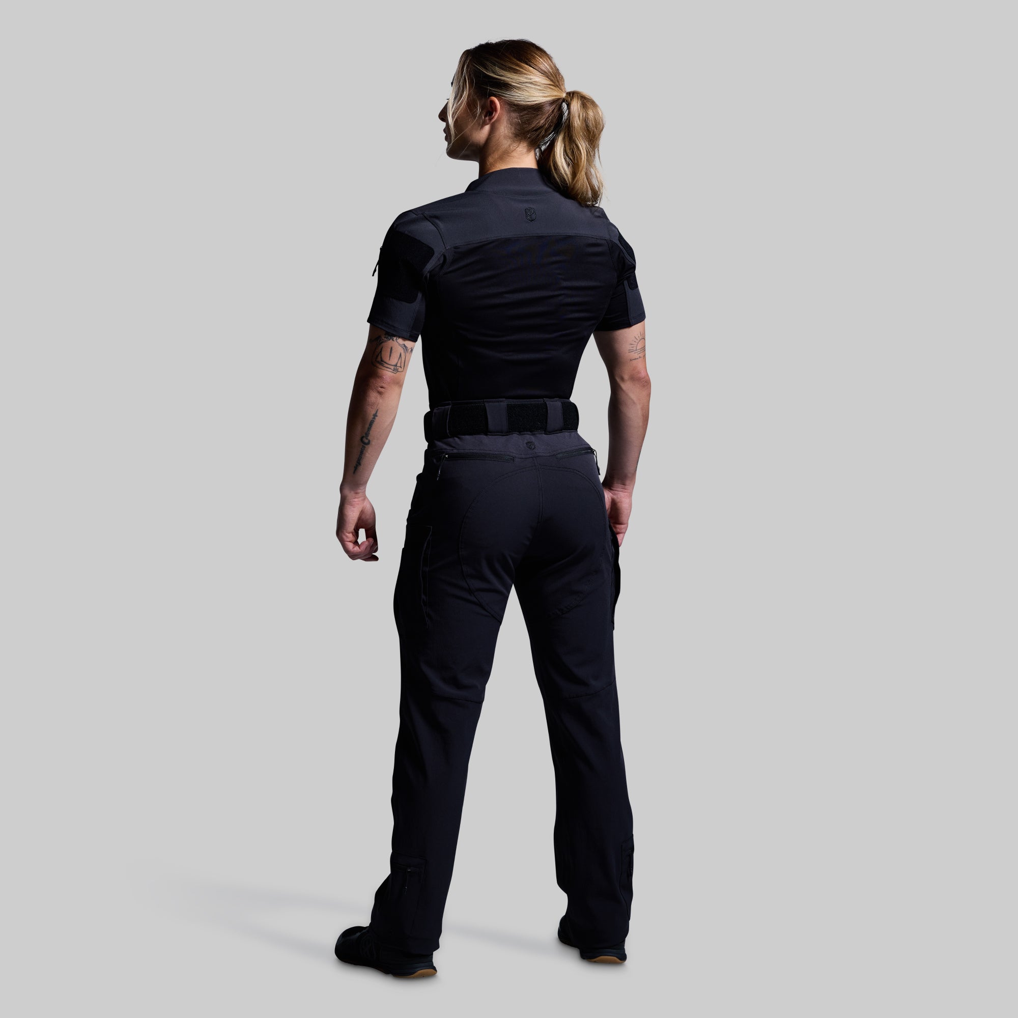 Tactical Women's Assault Pants - Black Combat Cargo Pants for Outdoor, Airsoft, Hiking & Military Training
