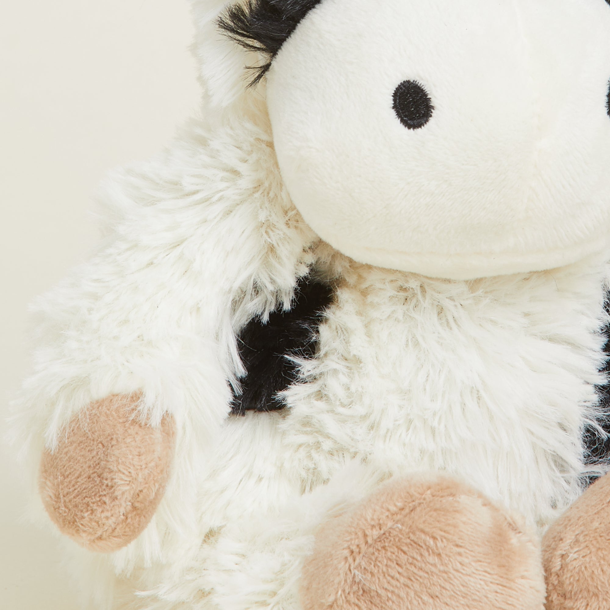 Black and White Cow Warmies Junior - Soft Plush Microwaveable Heating Pad for Kids | Perfect for Bedtime, Relaxation & Comfort