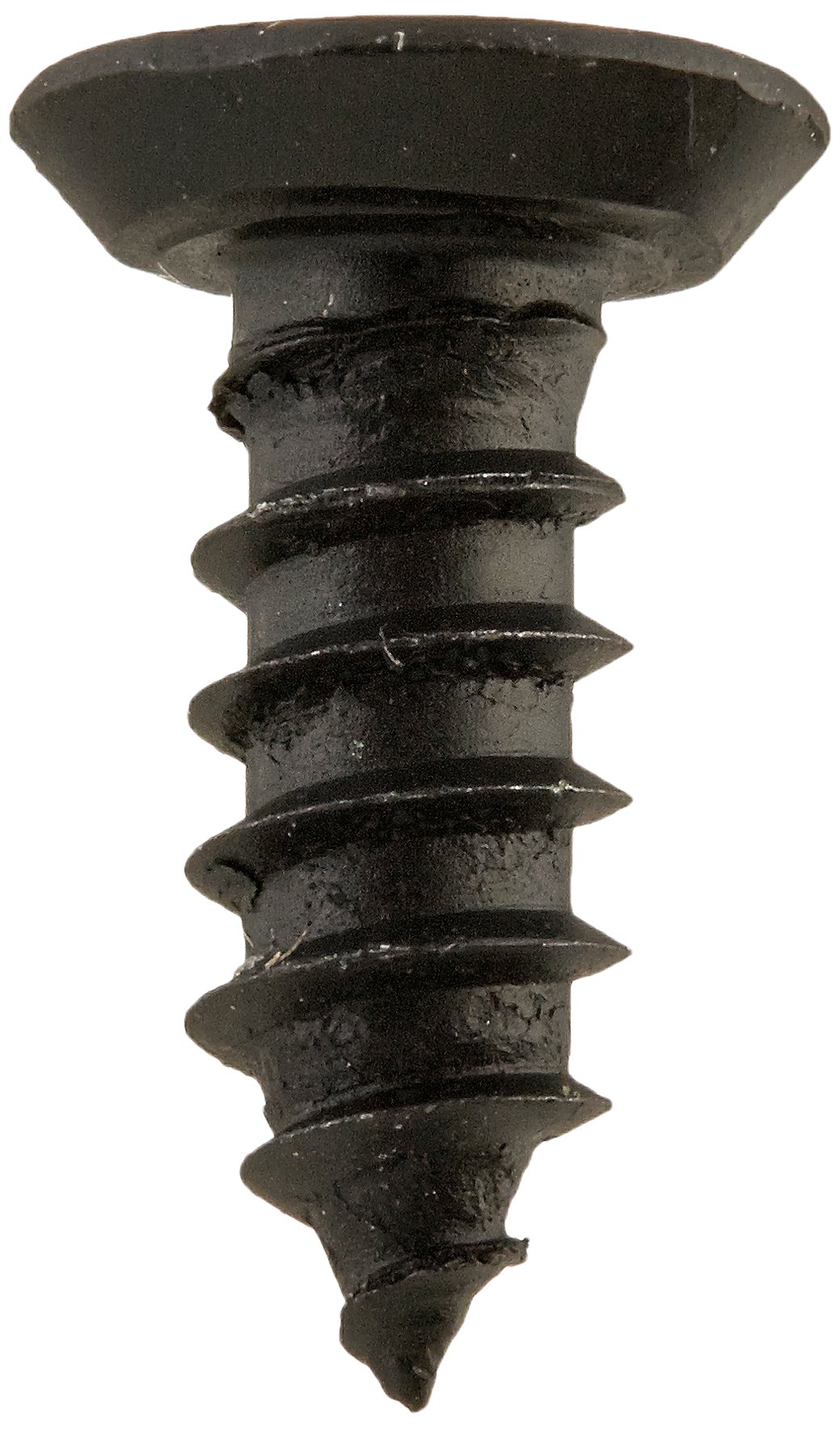 Black Oxide Steel Sheet Metal Screws #8-18, 1/2