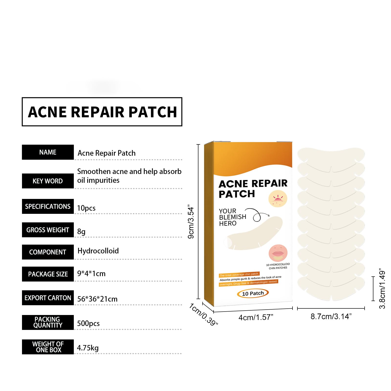 Best Mighty Pimple Patches for Face - Acne Repair & Treatment | Vegan & Cruelty-Free Skin Care | Perfect for Forehead Wrinkles & Smile Lines | Ideal for Overnight Spot Treatment & Daily Skincare Routine