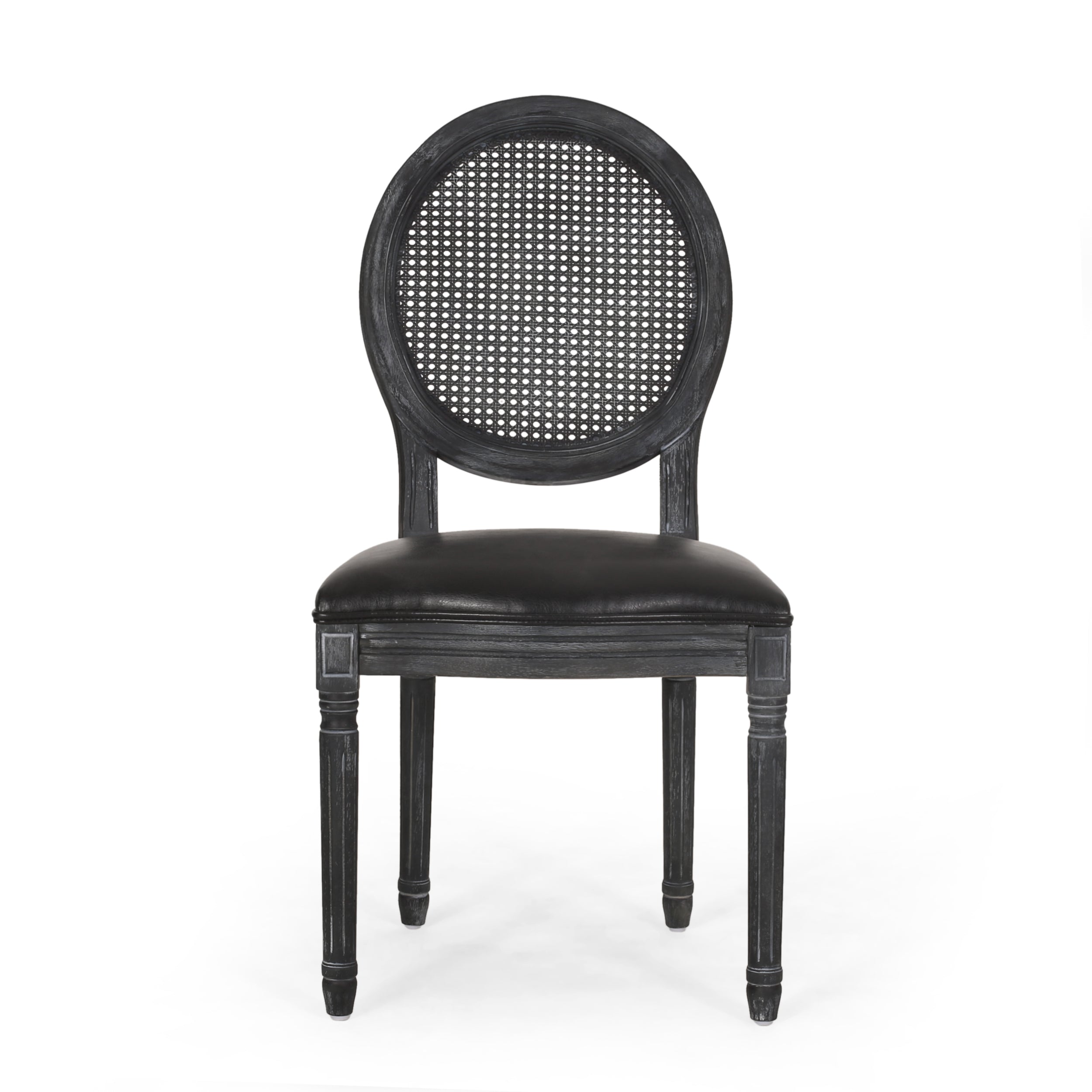 Modern Dining Chairs Set of 2 - MP2 Contemporary Kitchen Chairs with Sturdy Metal Legs for Dining Room, Kitchen, Breakfast Nook & Small Spaces