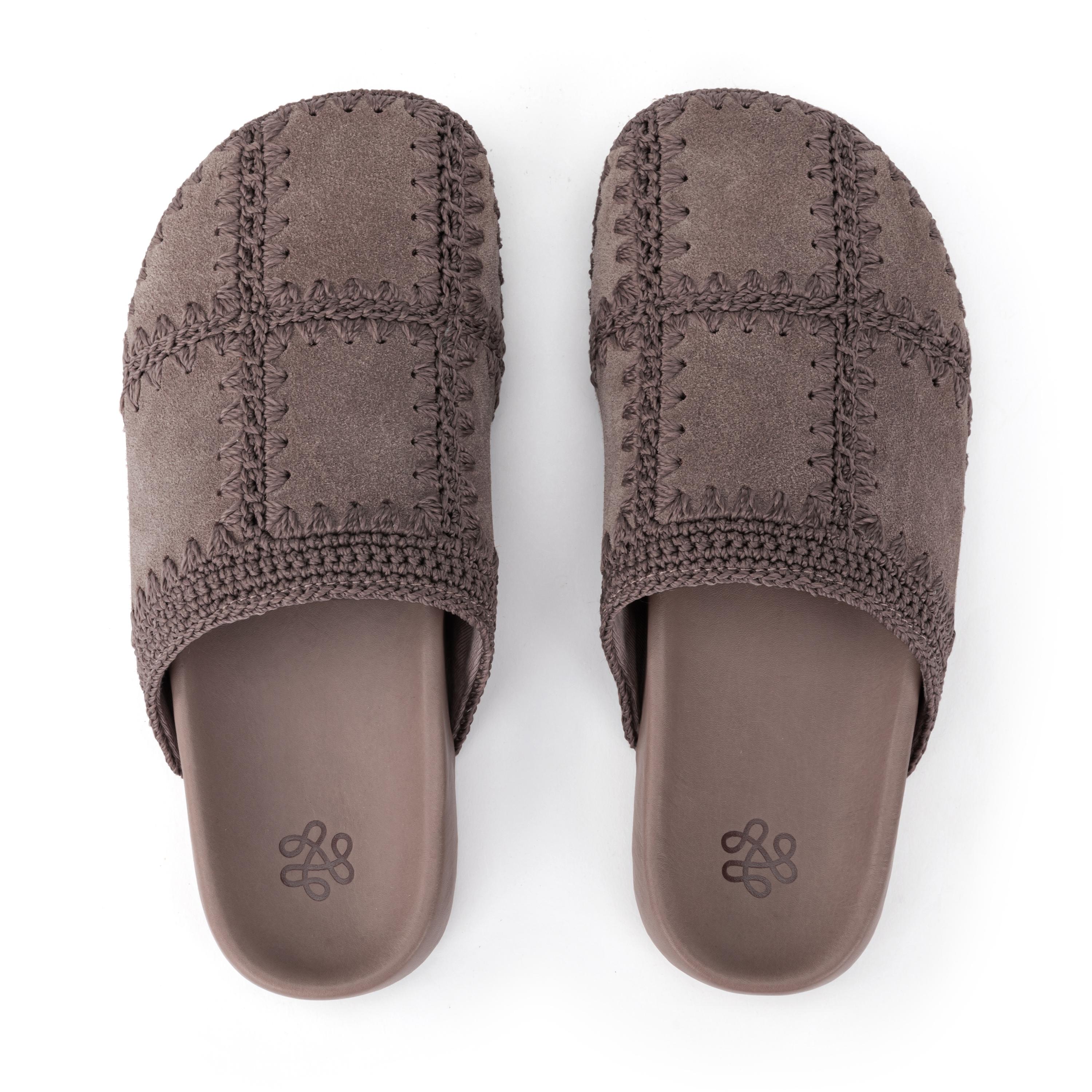 Bolinas Crochet Clogs for Women - Comfortable Handmade Summer Slide Sandals with Arch Support - Perfect for Beach, Pool, and Casual Outings