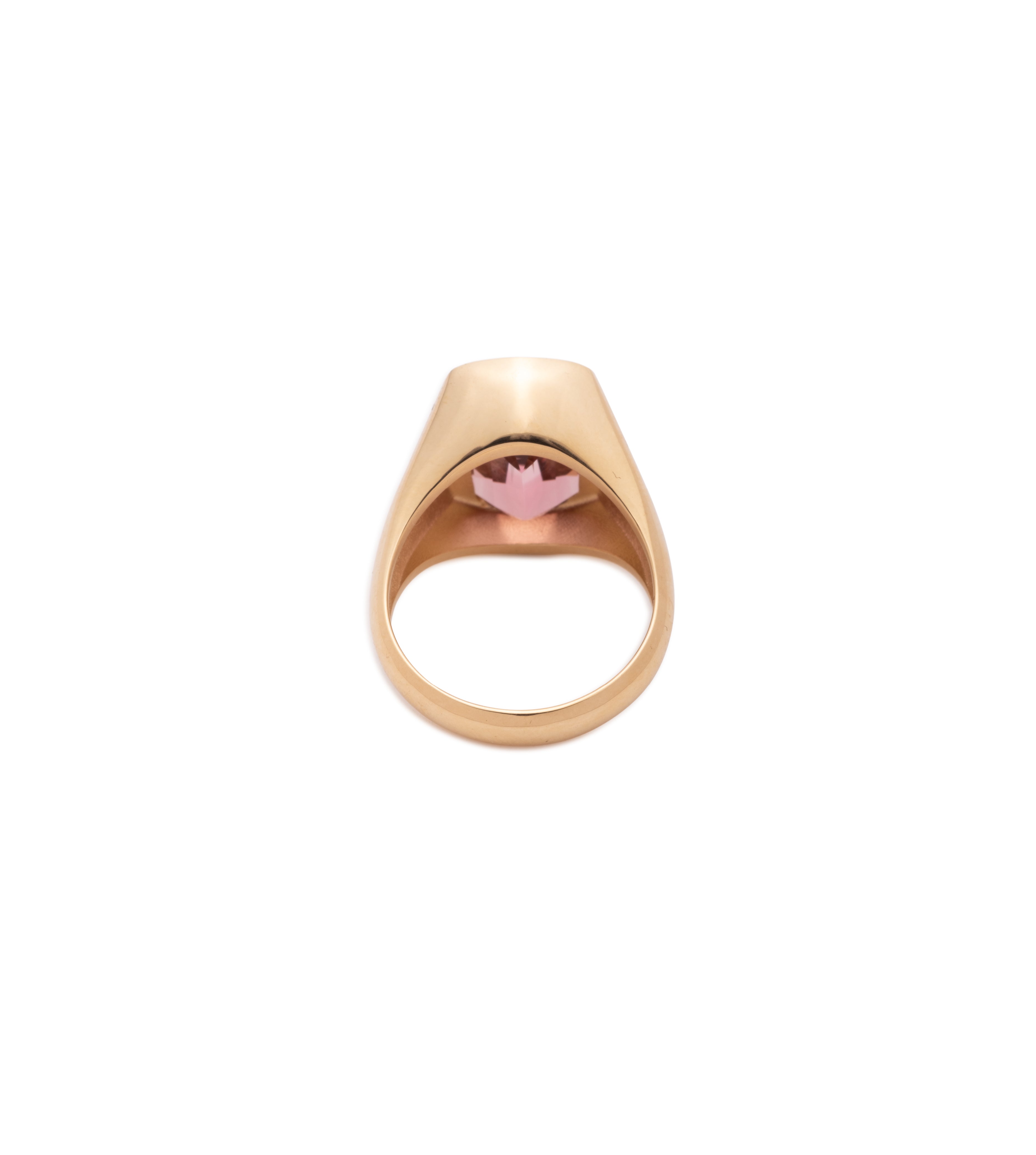 8.48 Carat Pink Tourmaline Gemstone Ring - Unique Handcrafted Jewelry with Internal Compass Design for Women | Perfect for Engagement, Anniversary & Special Occasion Gifts