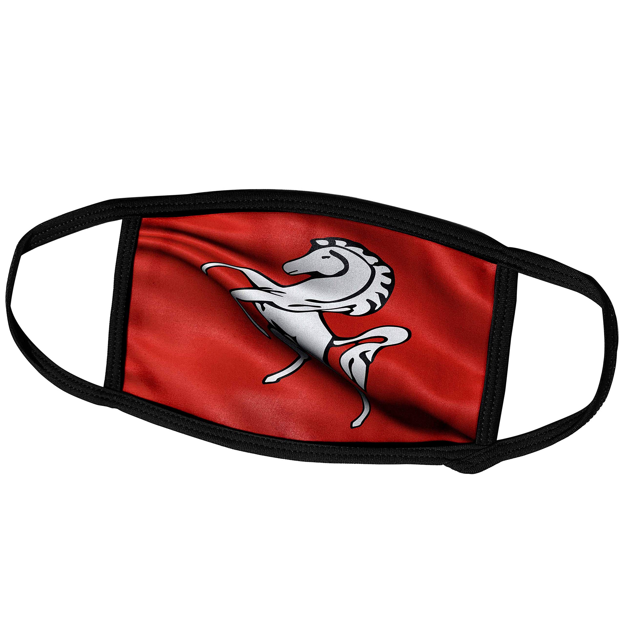 3D Rose Kent Flag Face Masks - Wind Waving Design for Outdoor & Travel