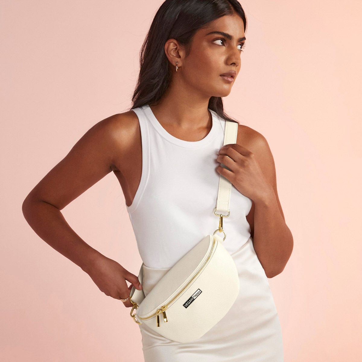 Stylish Vegan Leather Waist Bag for Women - Trendy Crossbody Fanny Pack in Multiple Colors | Perfect for Travel, Gym, and Everyday Use