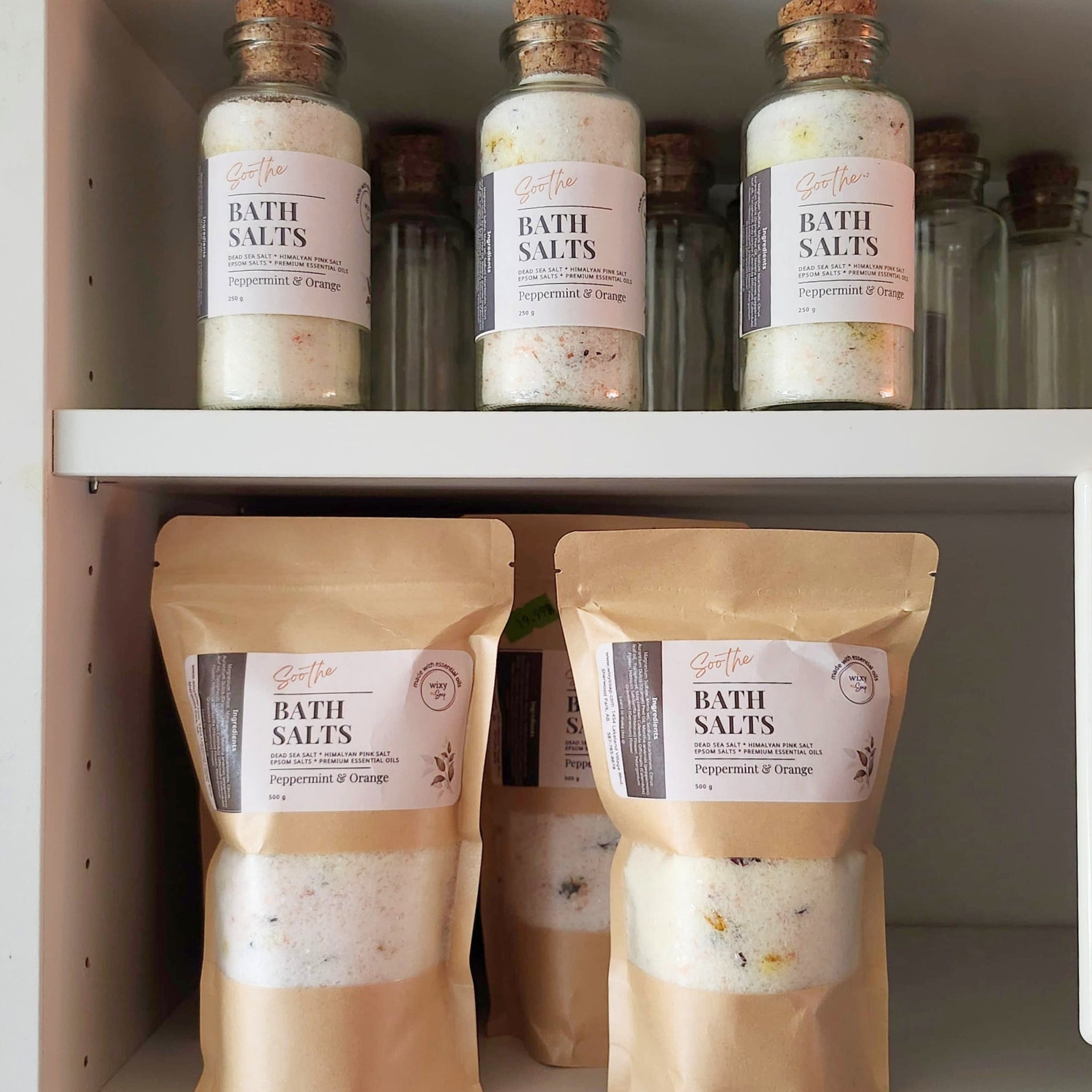 Premium Relaxing Bath Salts with Epsom & Essential Oils - Soothe Muscles & Stress Relief for Spa-Like Experience at Home | Perfect for Self-Care, Gift Sets & Aromatherapy