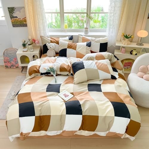 2-black Brown Plaid