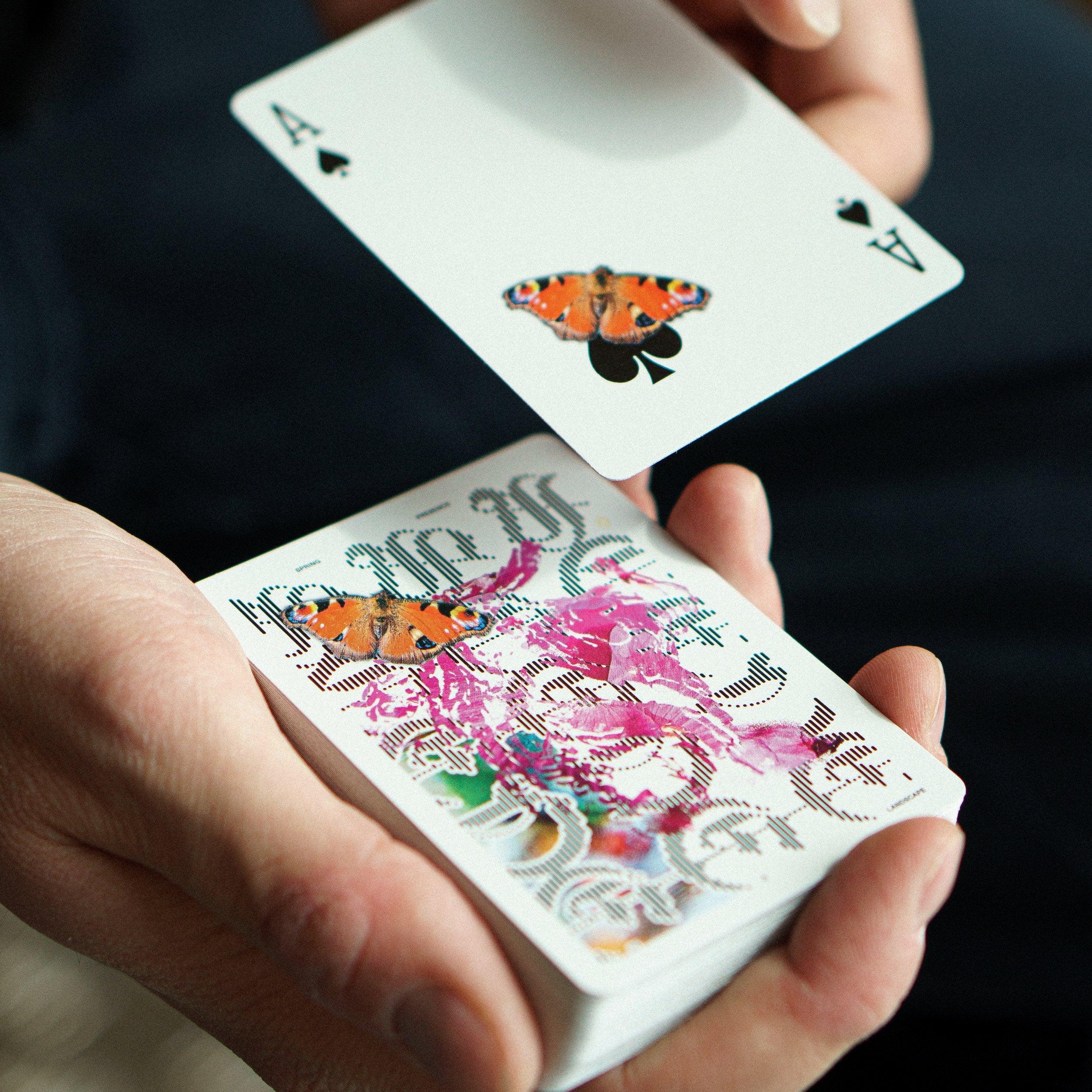 Premium SCENE Playing Cards by Dealersgrip - Unique Design for Magic Tricks, Cardistry & Poker Nights - Perfect for Professional Magicians and Card Game Enthusiasts