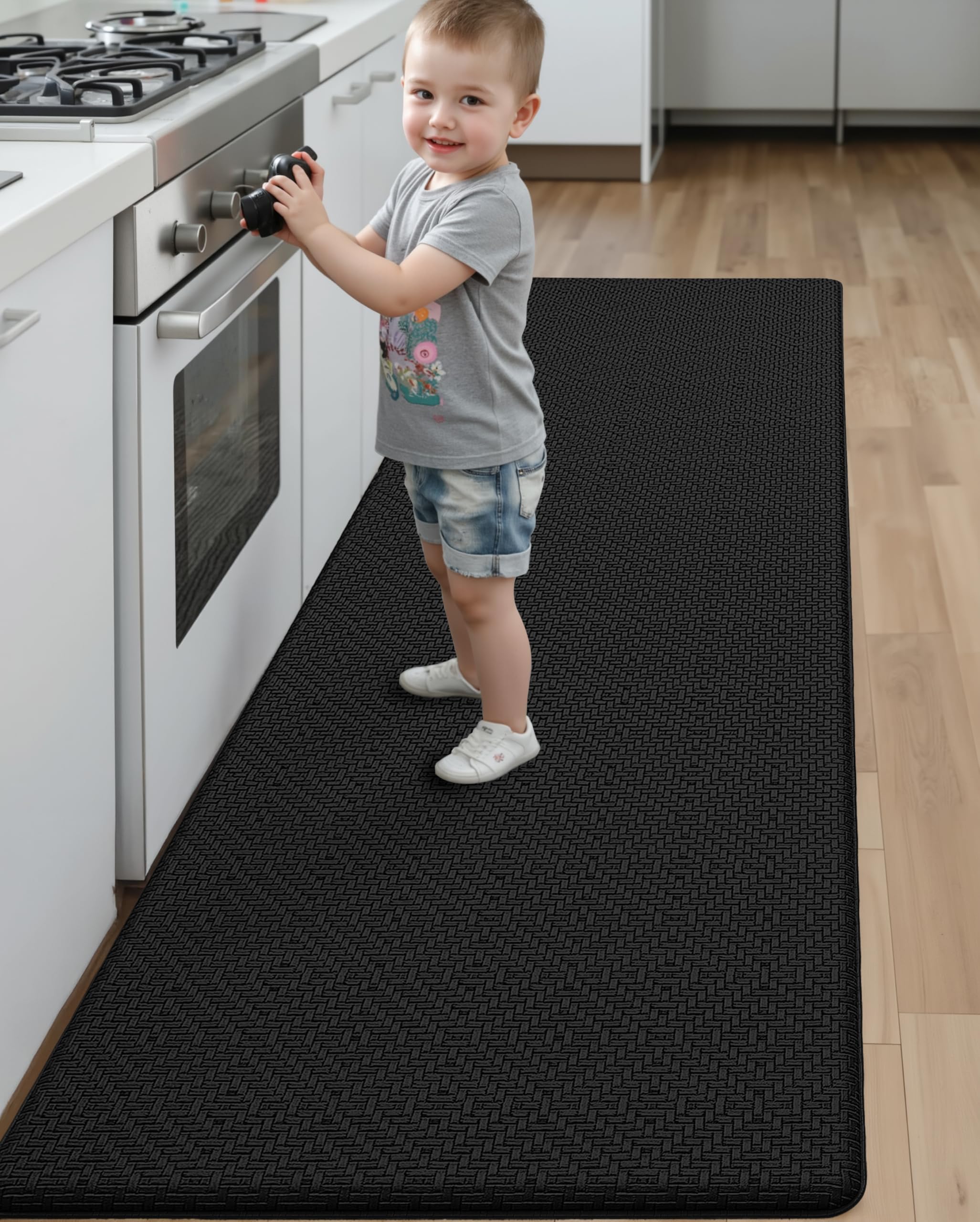 Anti-Fatigue Kitchen Mat with Non-Slip Cushioning - 17