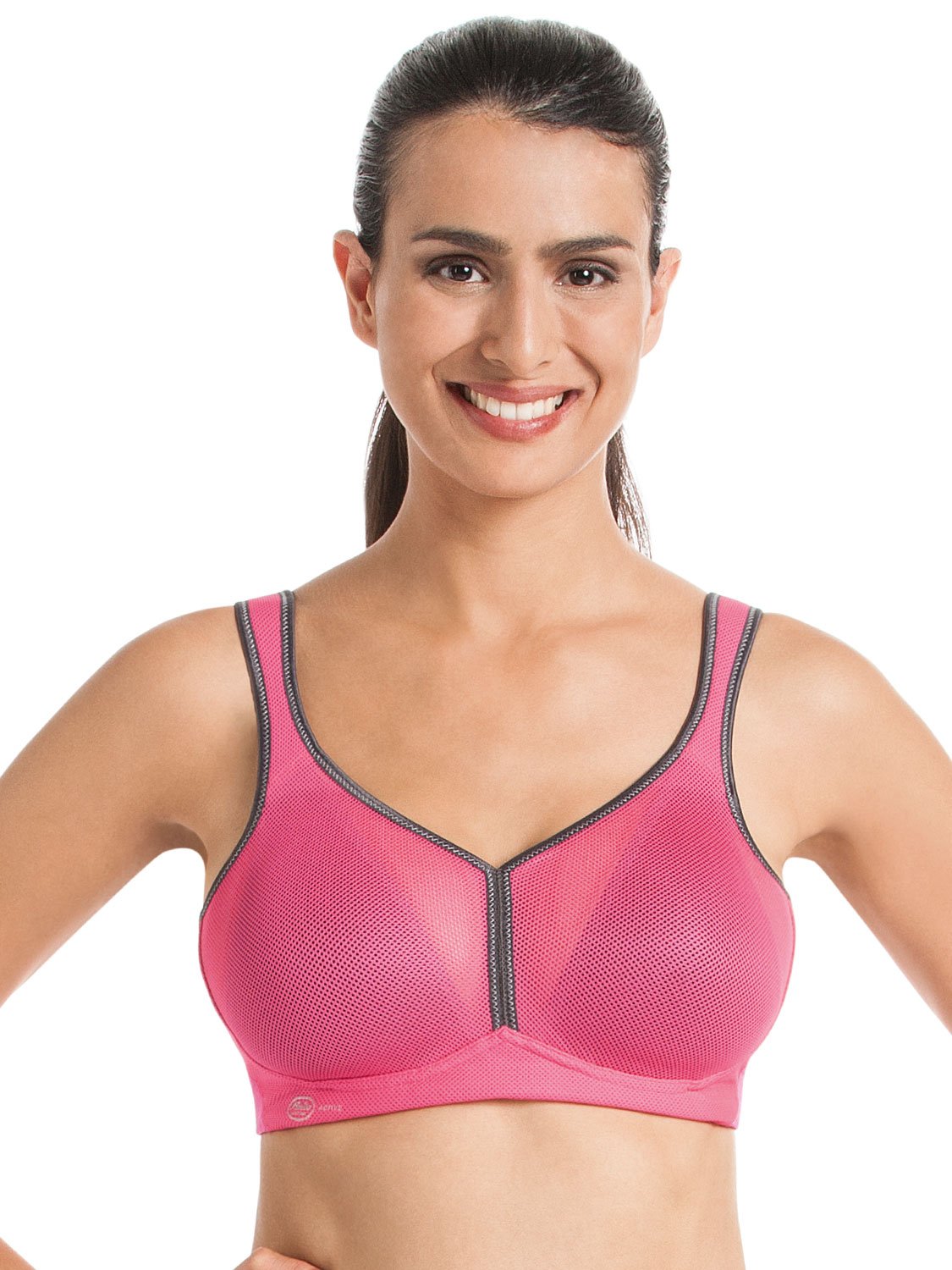 Anita Air Control Padded Cup Sports Bra for Women - High Impact Workout, Running, Yoga & Gym - Moisture Wicking & Supportive Athletic Top