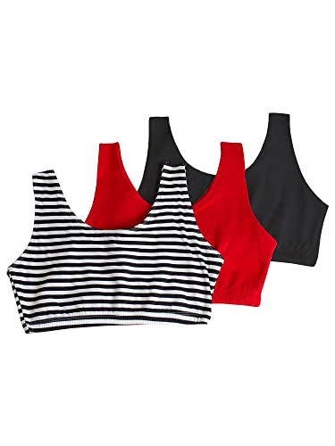 Skinny Stripe/Black Hue/Red Hot
