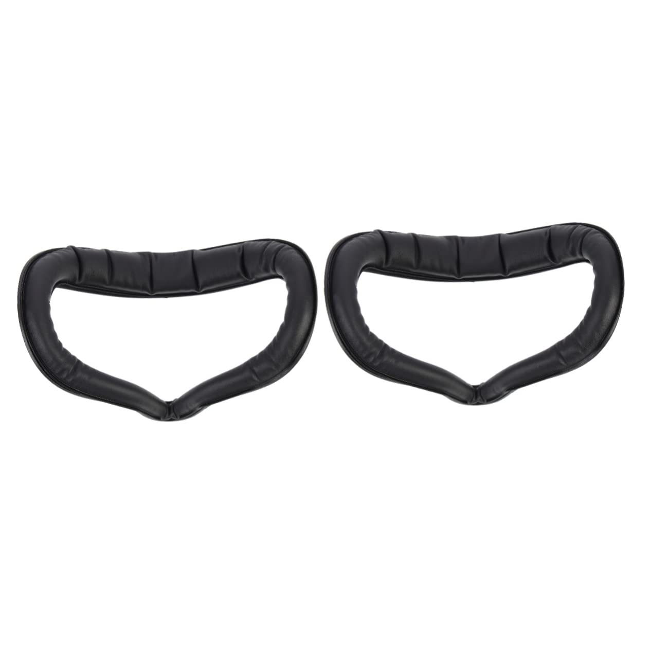 Gatuida 2-Pack VR Face Cover & Lens Protector for Oculus Quest 2/Pro, Meta VR Headset Accessories - Anti-Sweat PU Leather Facial Interface Replacement for Fitness & Gaming - Enhance Comfort & Hygiene