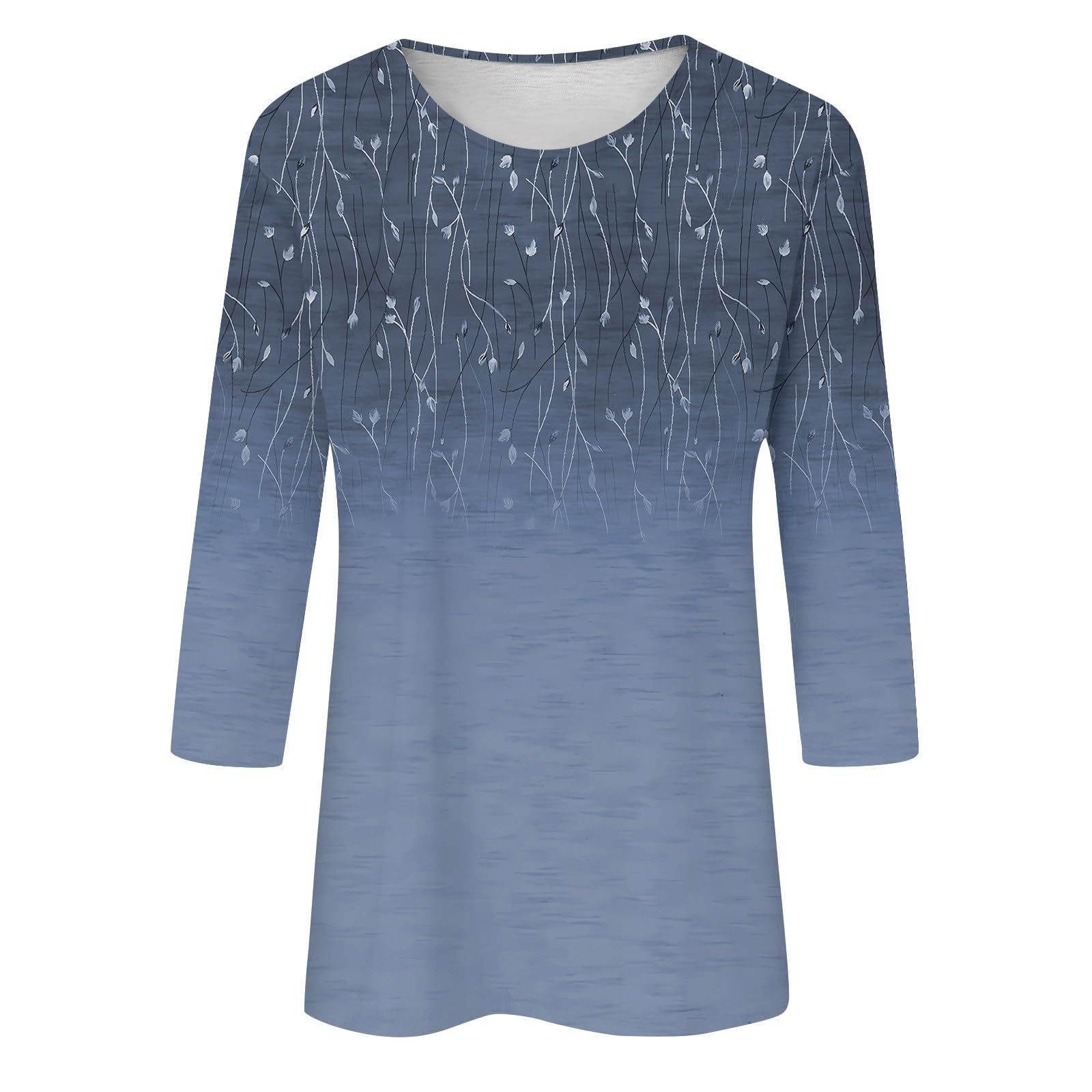2024 Women's 3/4 Sleeve Summer Tops - Elegant & Casual Blouses for Work, Date & Vacation | Brand Name Fashion Collection