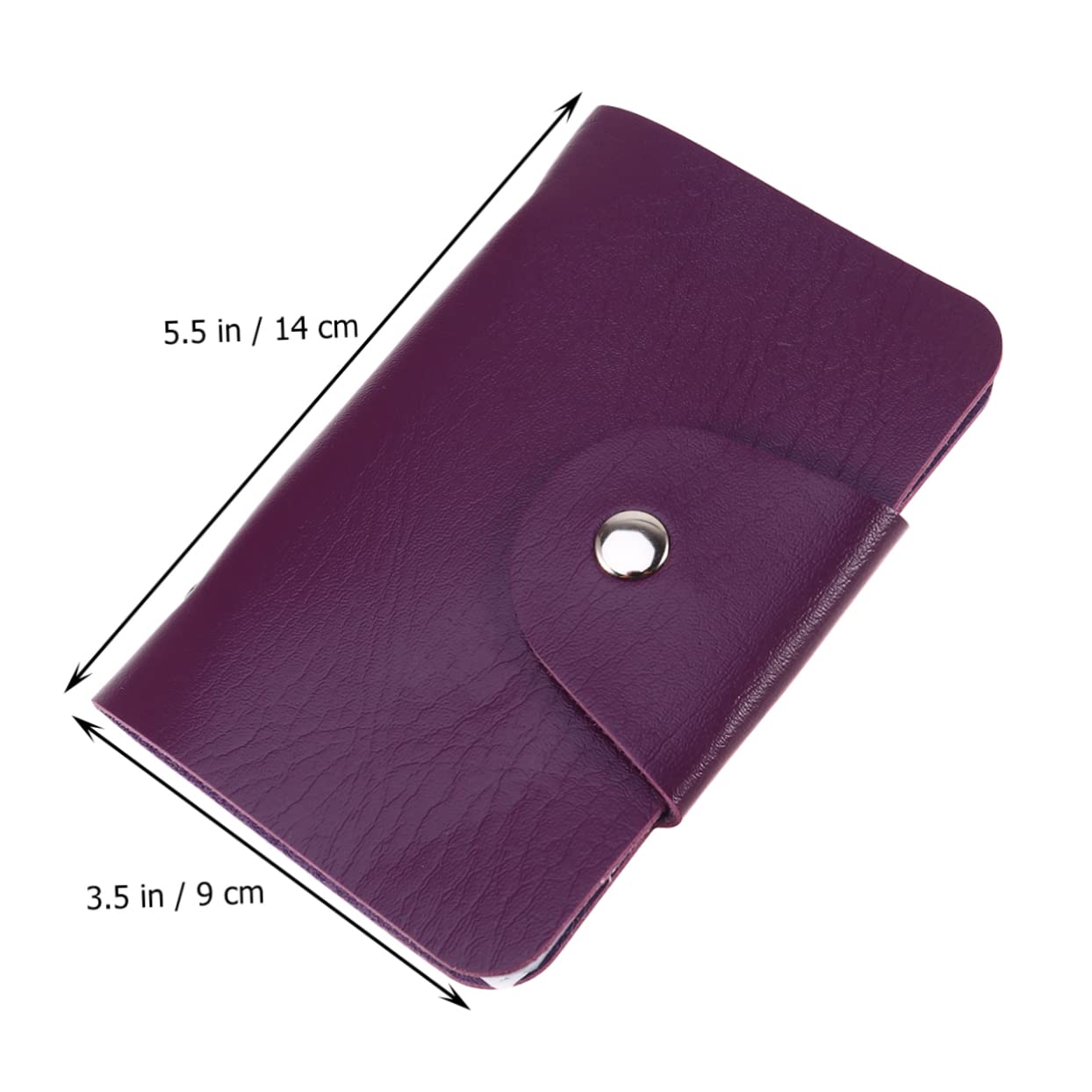 Beavorty 1pc Purple Nail Stencils & Stamping Plates Organizer Case - Nail Art Design Templates, Credit Card Protector - Perfect for Manicure Salons, Travel & Professional Nail Technicians