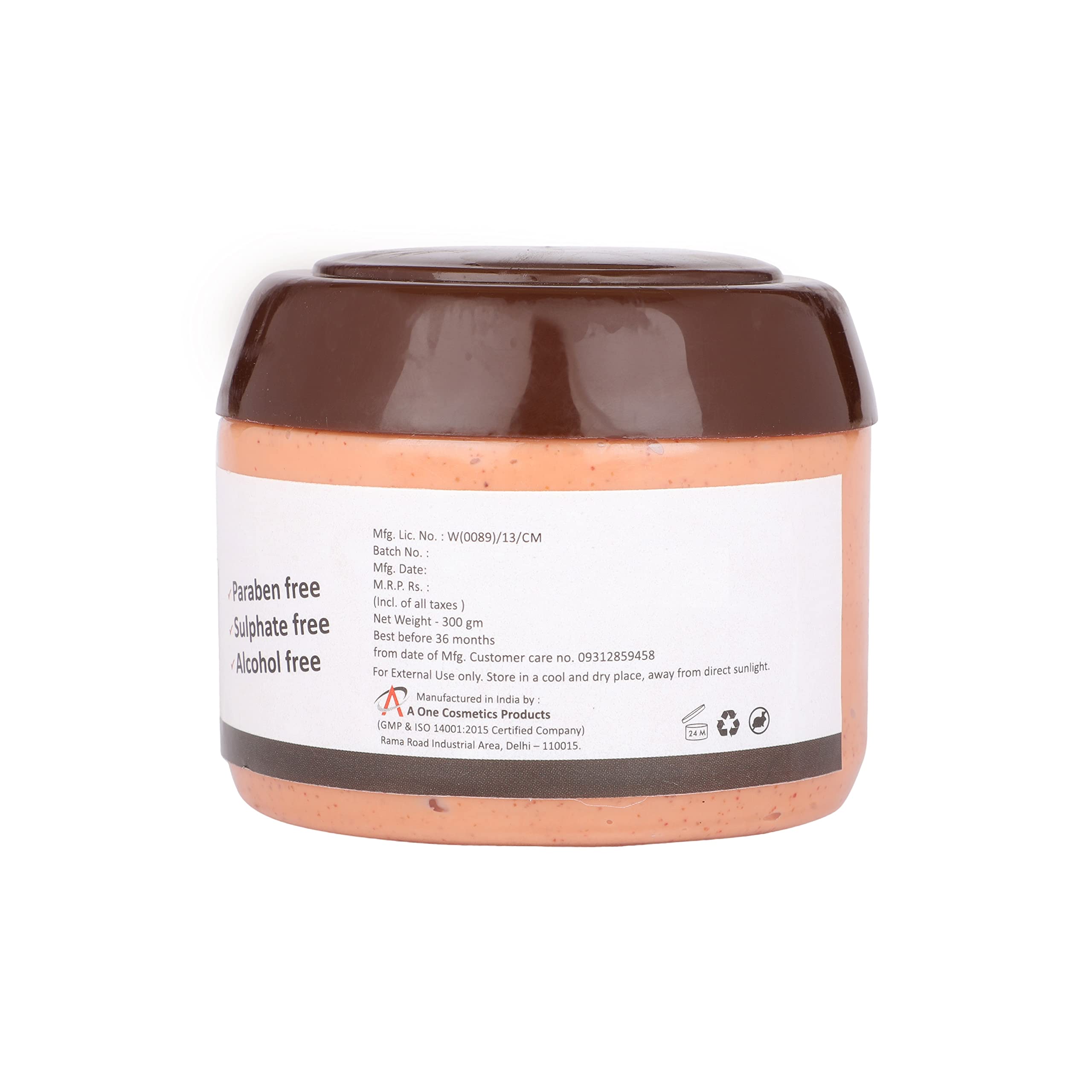 Natural Coffee Face & Body Scrub with Organic Ingredients - 300g Exfoliator for Glowing Skin | Perfect for Spa Day & At-Home Skincare Routine