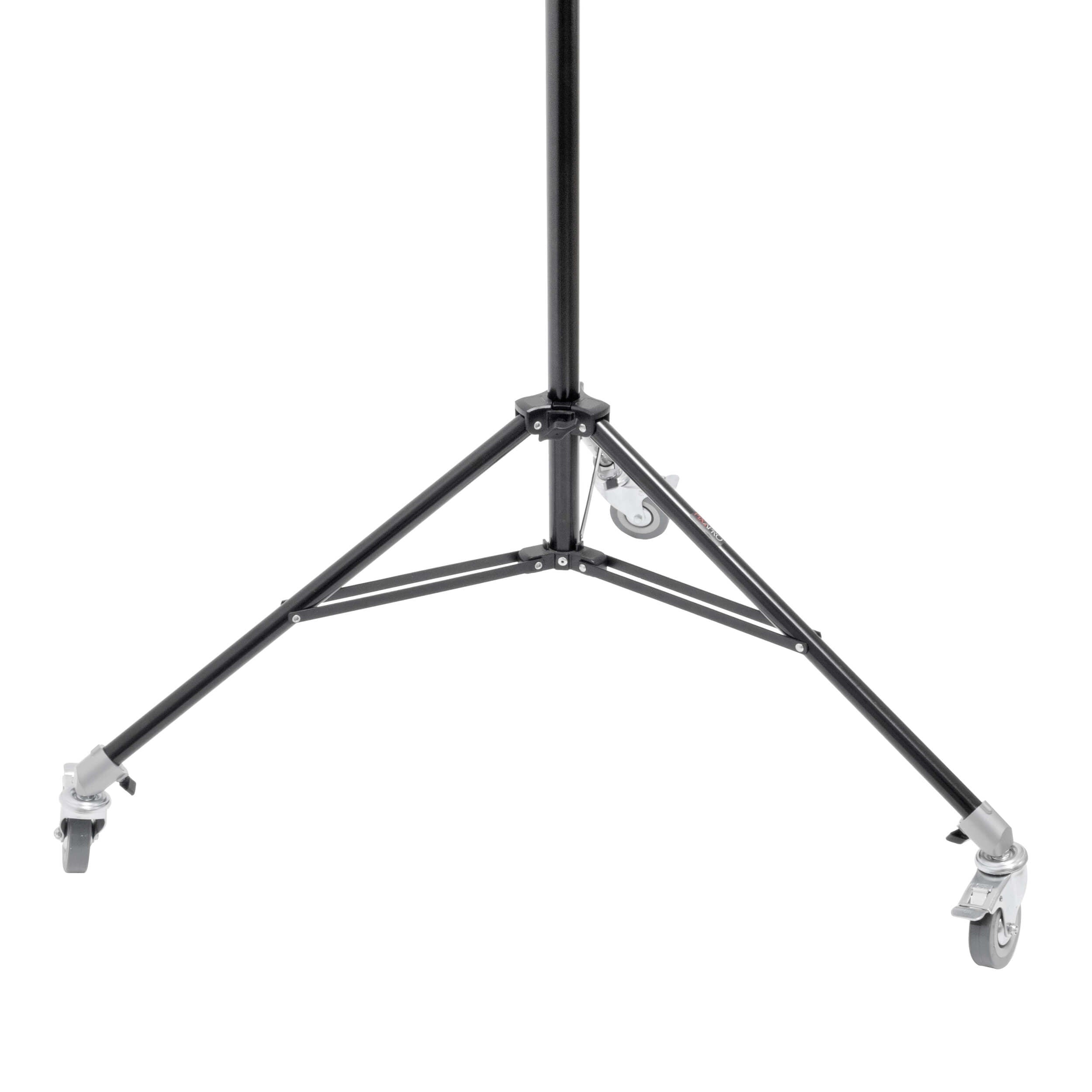 240cm 4-Section Telescopic Light Stand with Caster Wheels - Professional Photography & Video Studio Equipment for Portrait, Product Shooting, and YouTube Content Creation